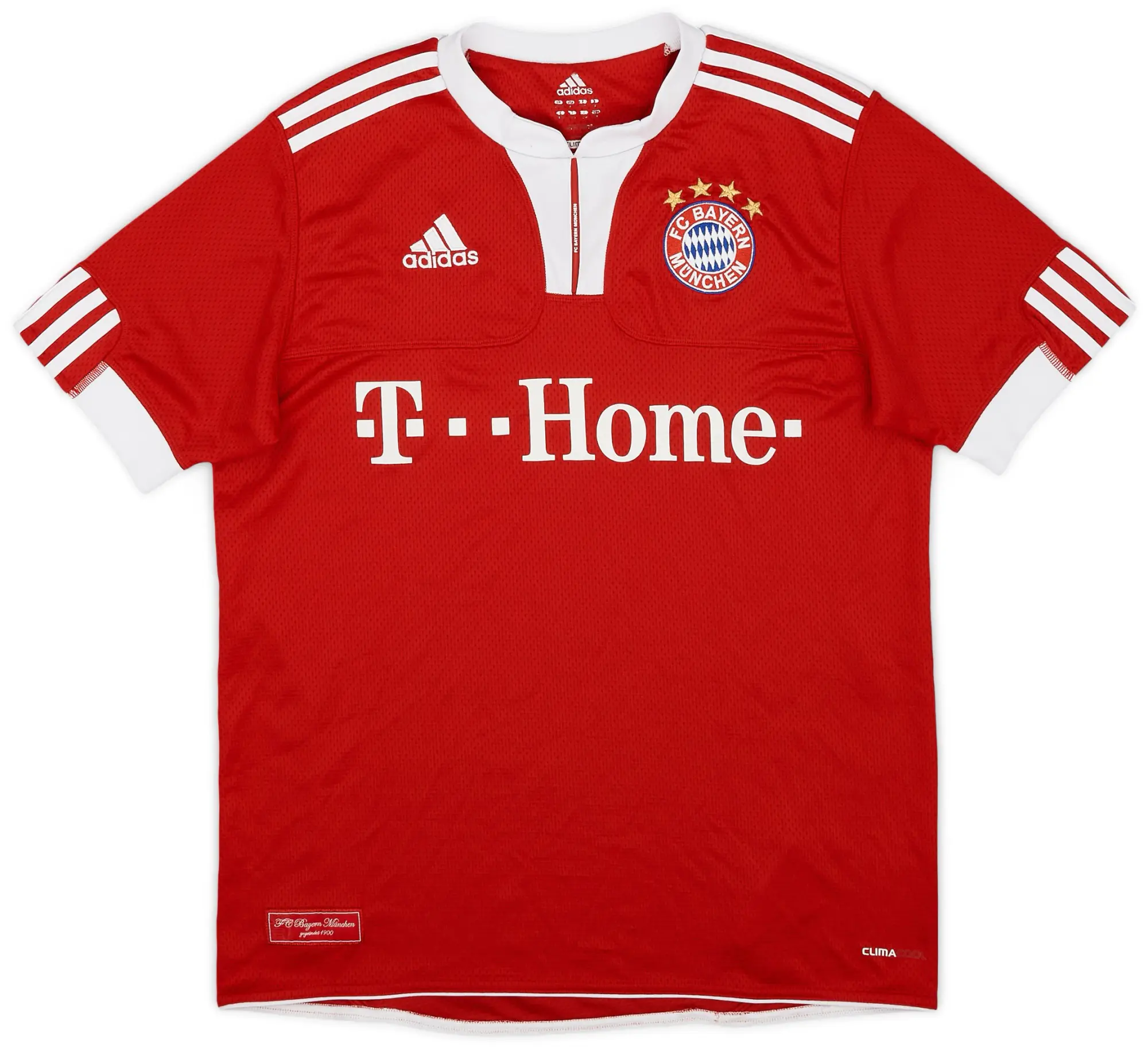 adidas 2009-10 Bayern Munich Home Shirt - 8/10 - (XL.Boys)