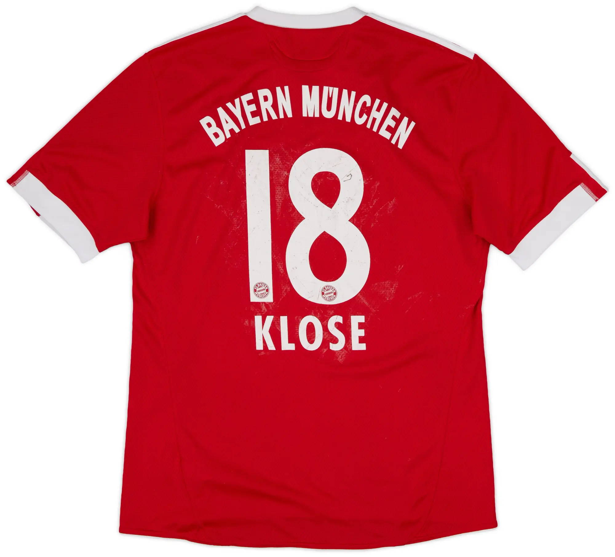 adidas 2009-10 Bayern Munich Home Shirt Klose #18 - 5/10 - (L)