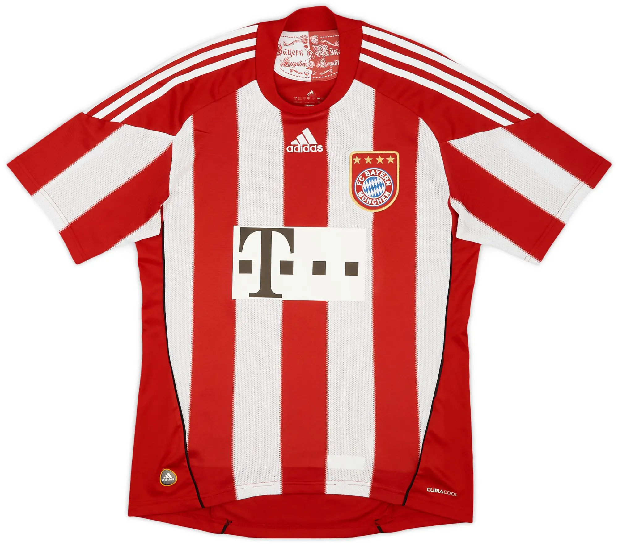 adidas 2010-11 Bayern Munich Home Shirt - 7/10 - (S)