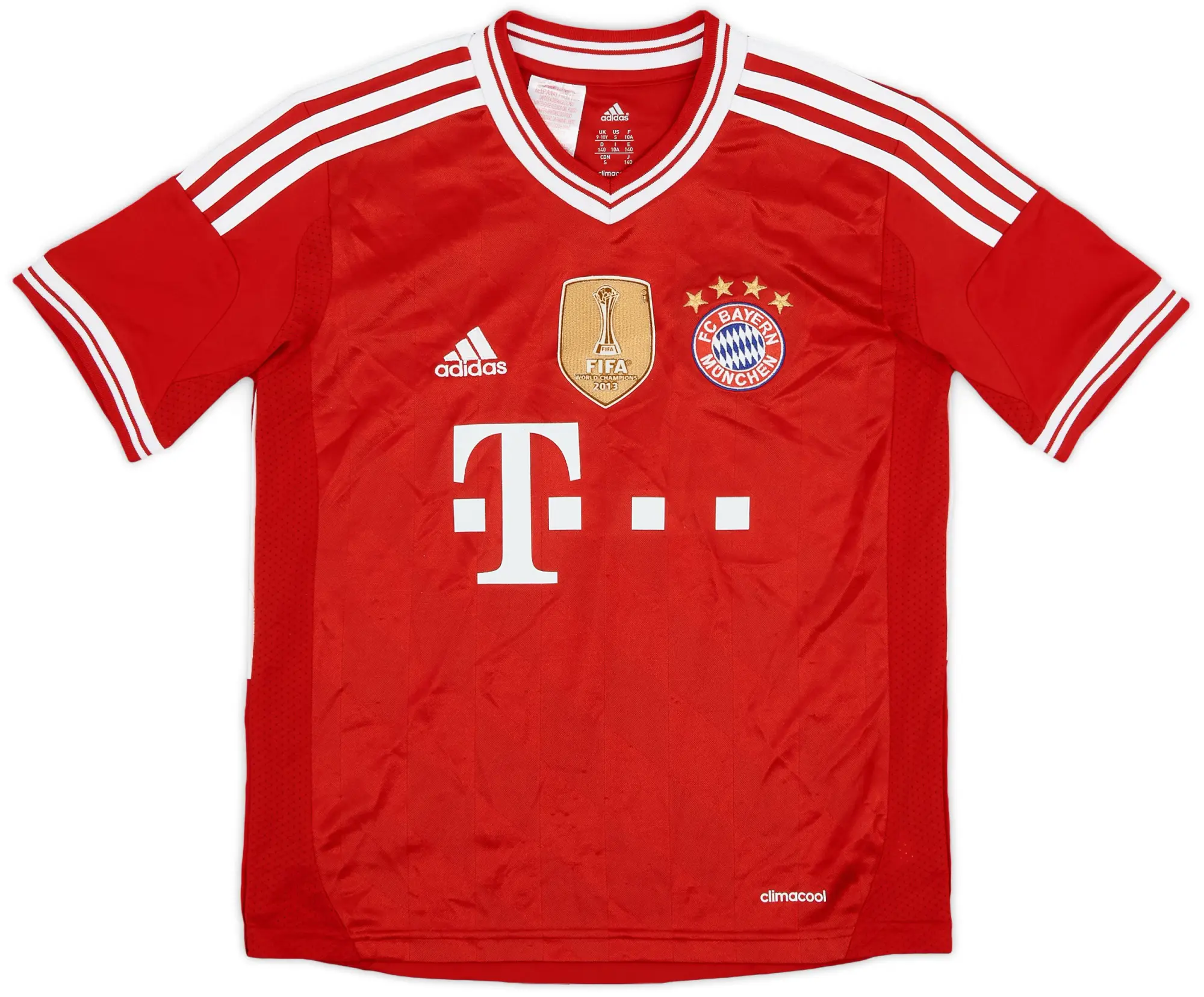 adidas 2013-14 Bayern Munich Home Shirt - 8/10 - (S.Boys)