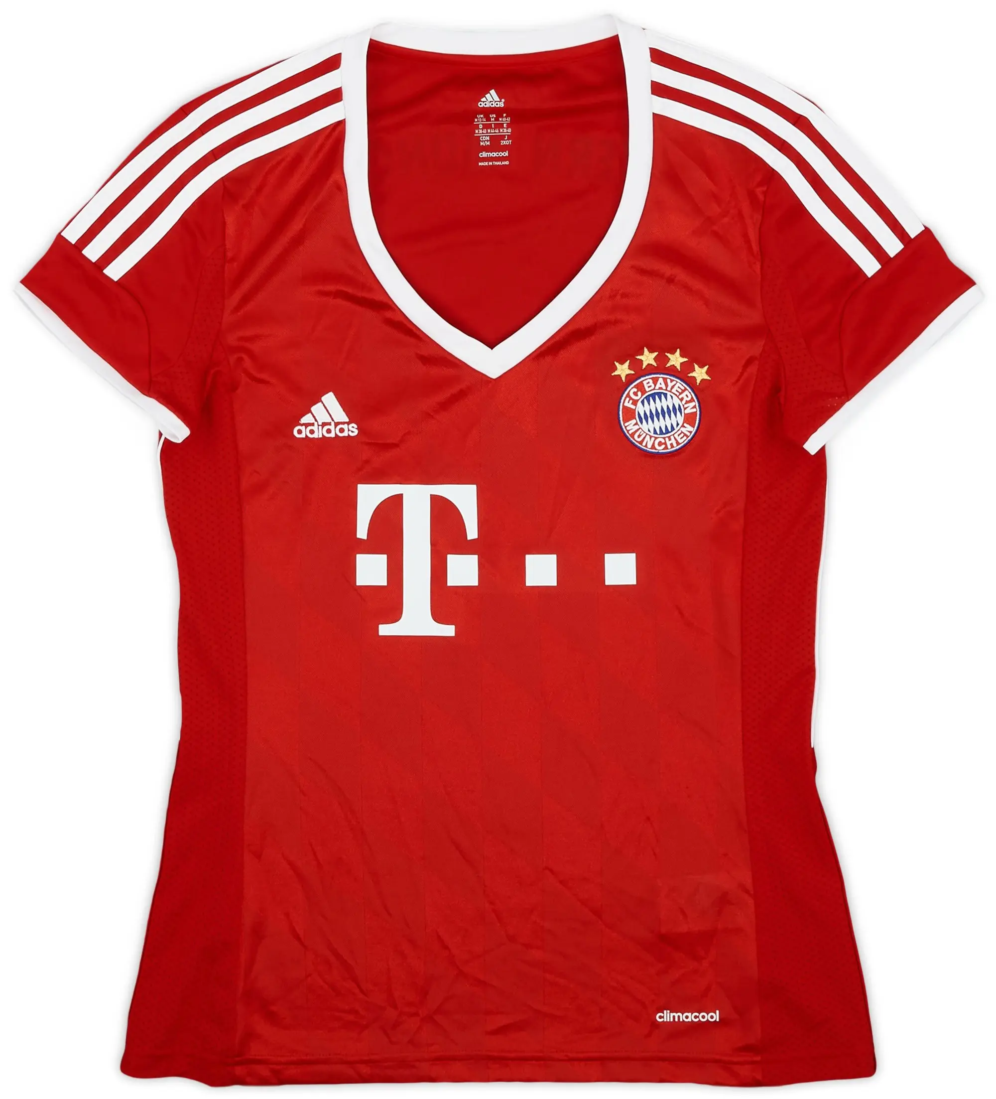 adidas 2013-14 Bayern Munich Home Shirt - 10/10 - (Women's M)