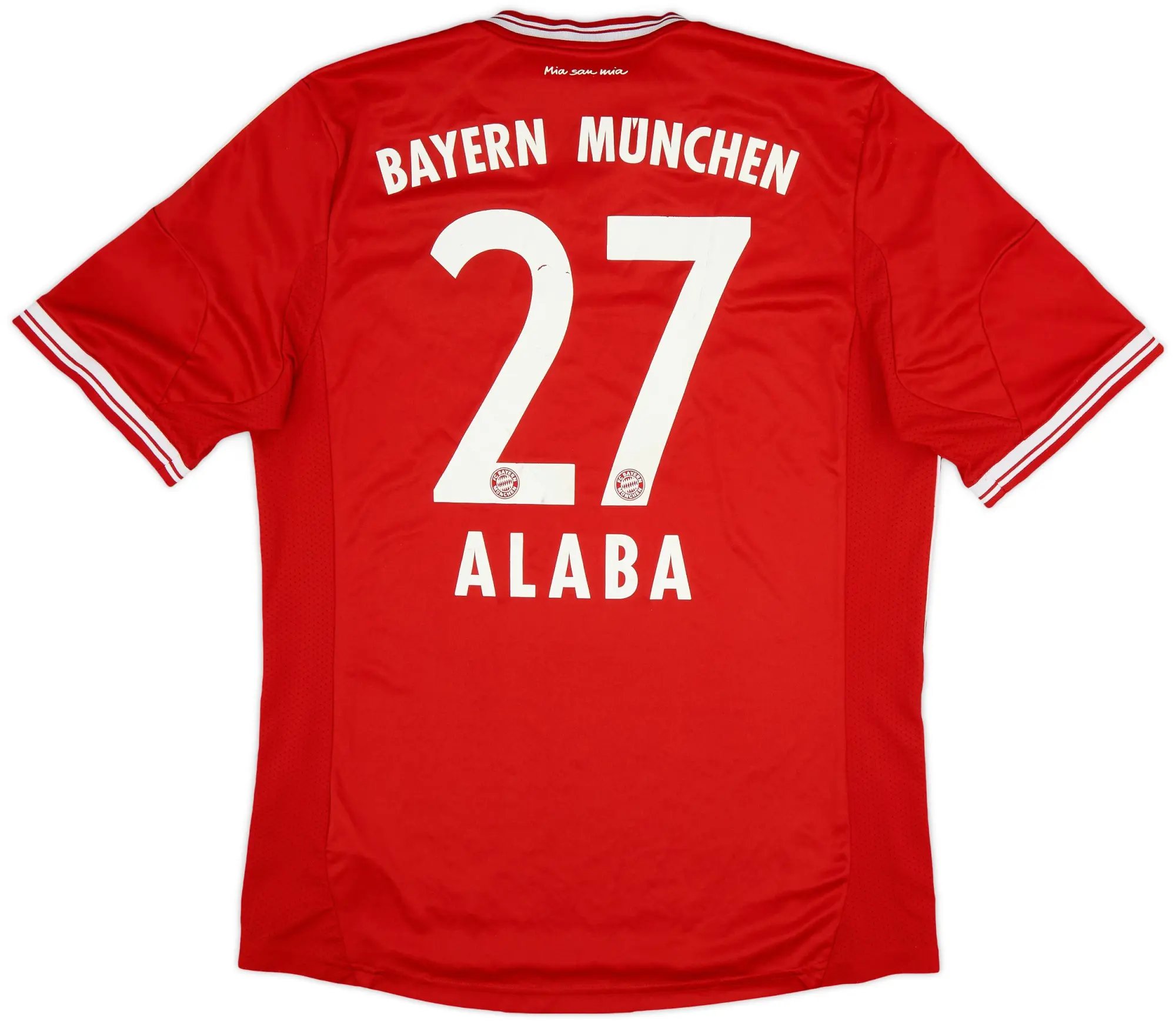 adidas 2013-14 Bayern Munich Home Shirt Alaba #27 - 6/10 - (L)