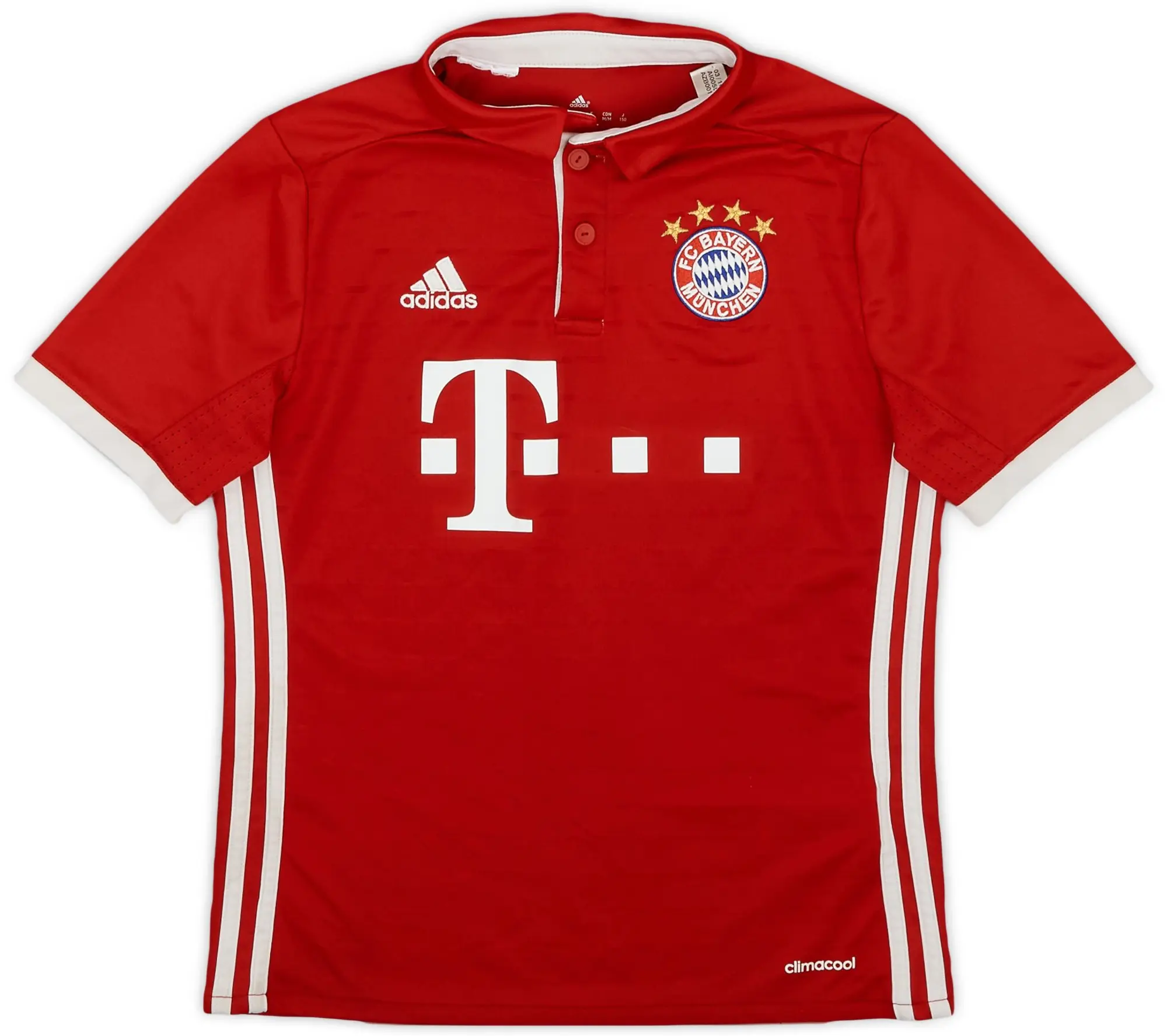 adidas 2016-17 Bayern Munich Home Shirt - 8/10 - (M.Boys)