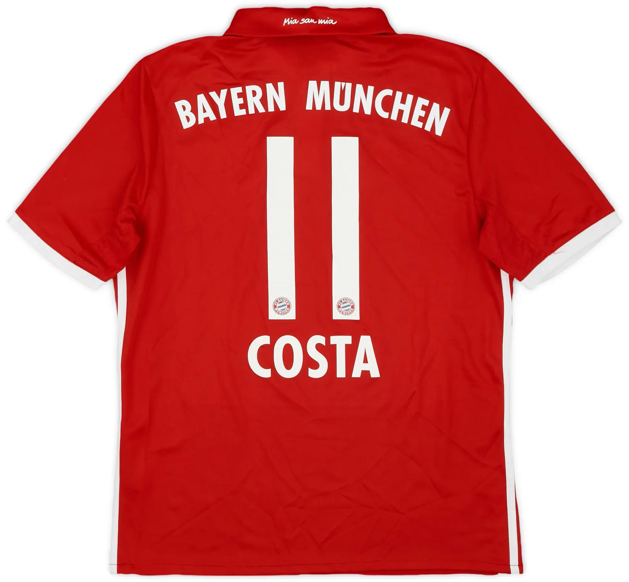 adidas 2016-17 Bayern Munich Home Shirt Costa #11 - 9/10 - (XL.Boys)
