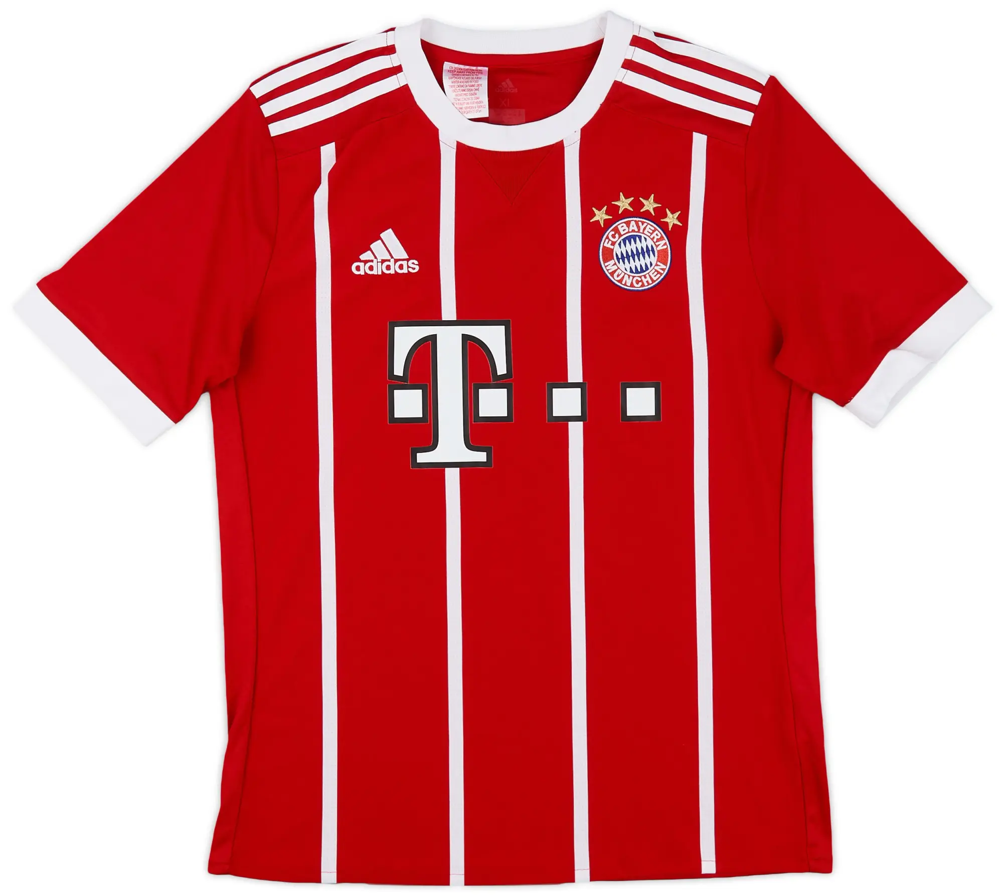 adidas 2017-18 Bayern Munich Home Shirt - 5/10 - (XL.Boys)