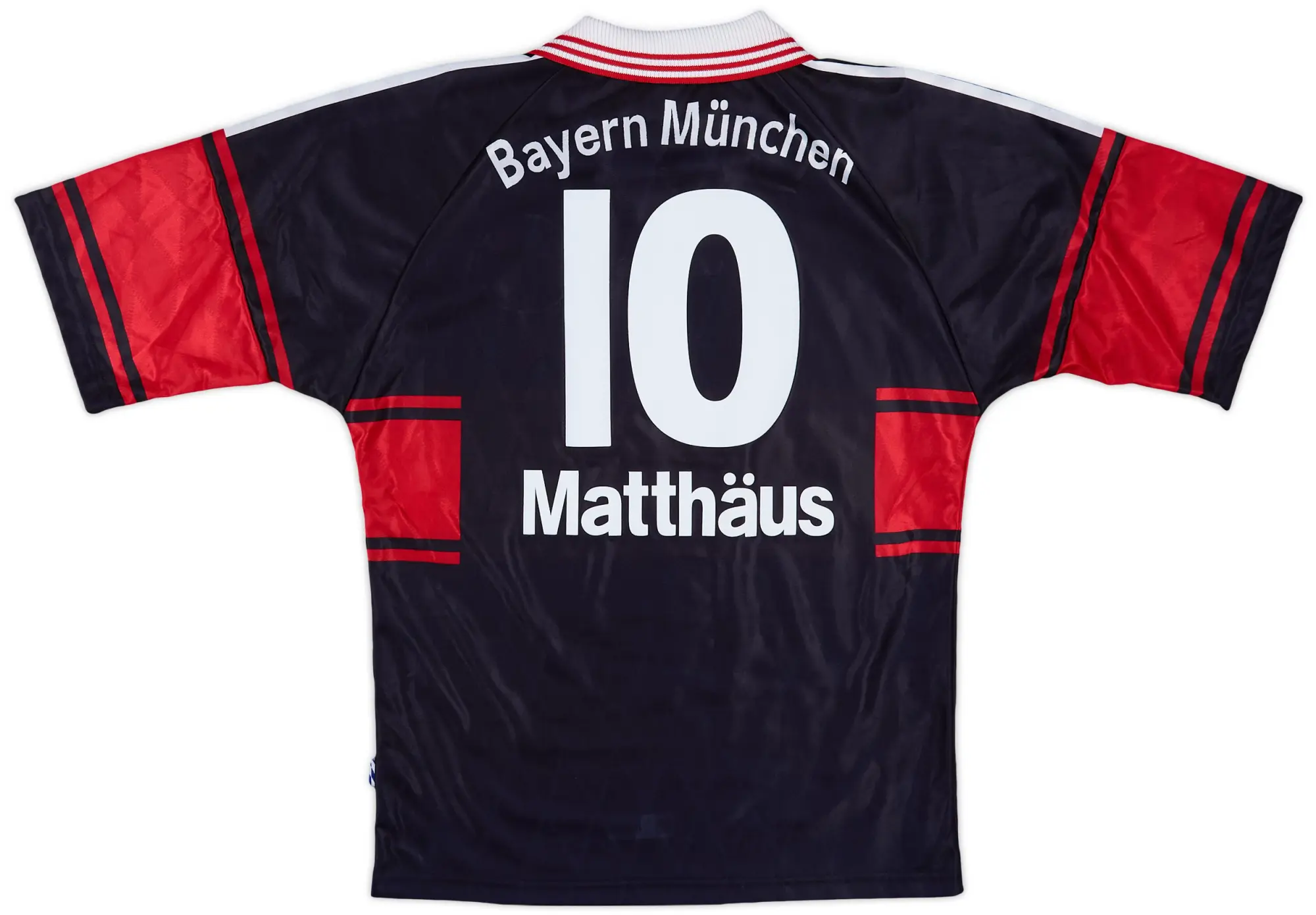 adidas 1997-99 Bayern Munich Home Shirt Matthaus #10 (S)