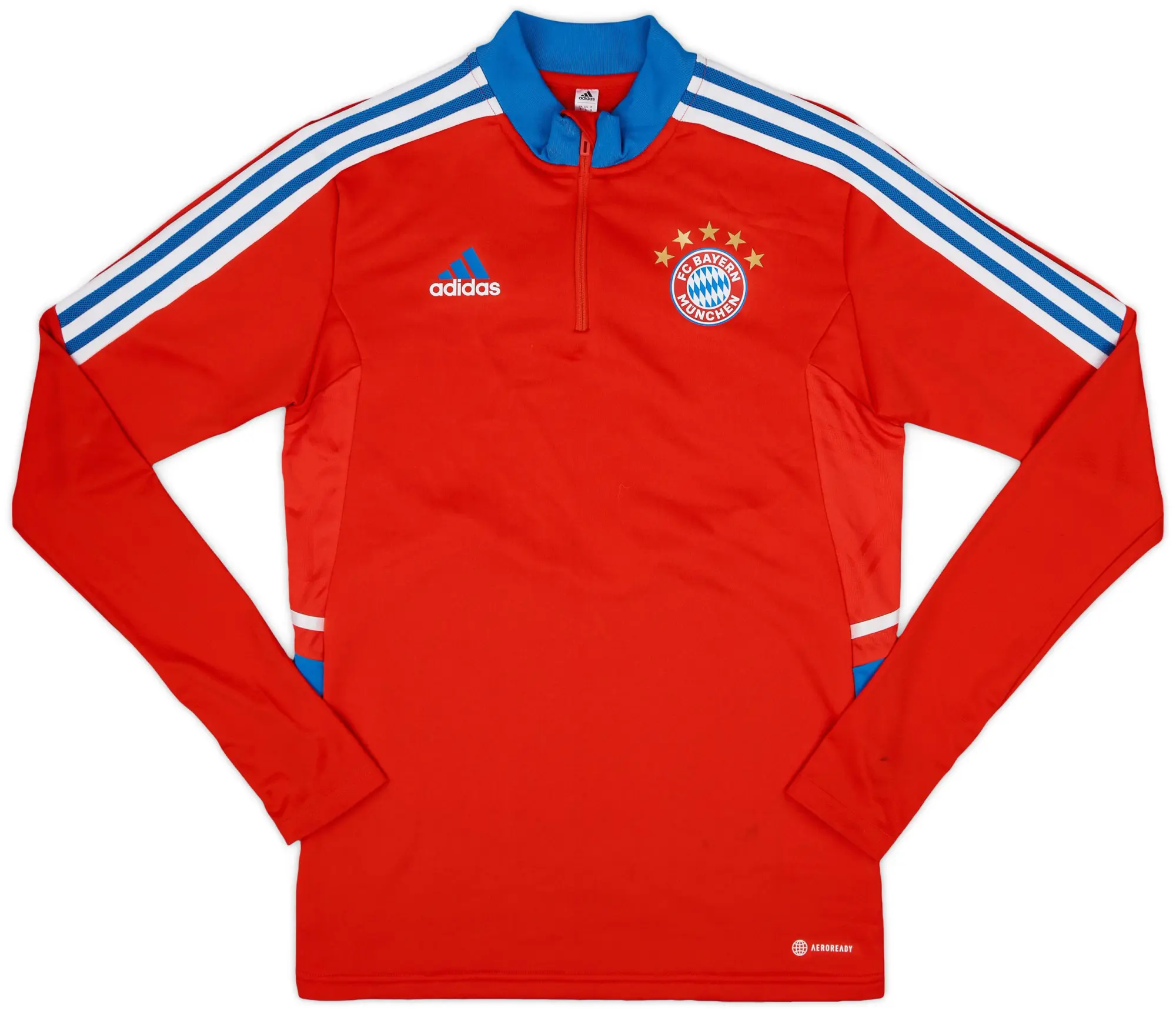2022-23 Bayern Munich adidas Drill Top - 7/10 - (S)