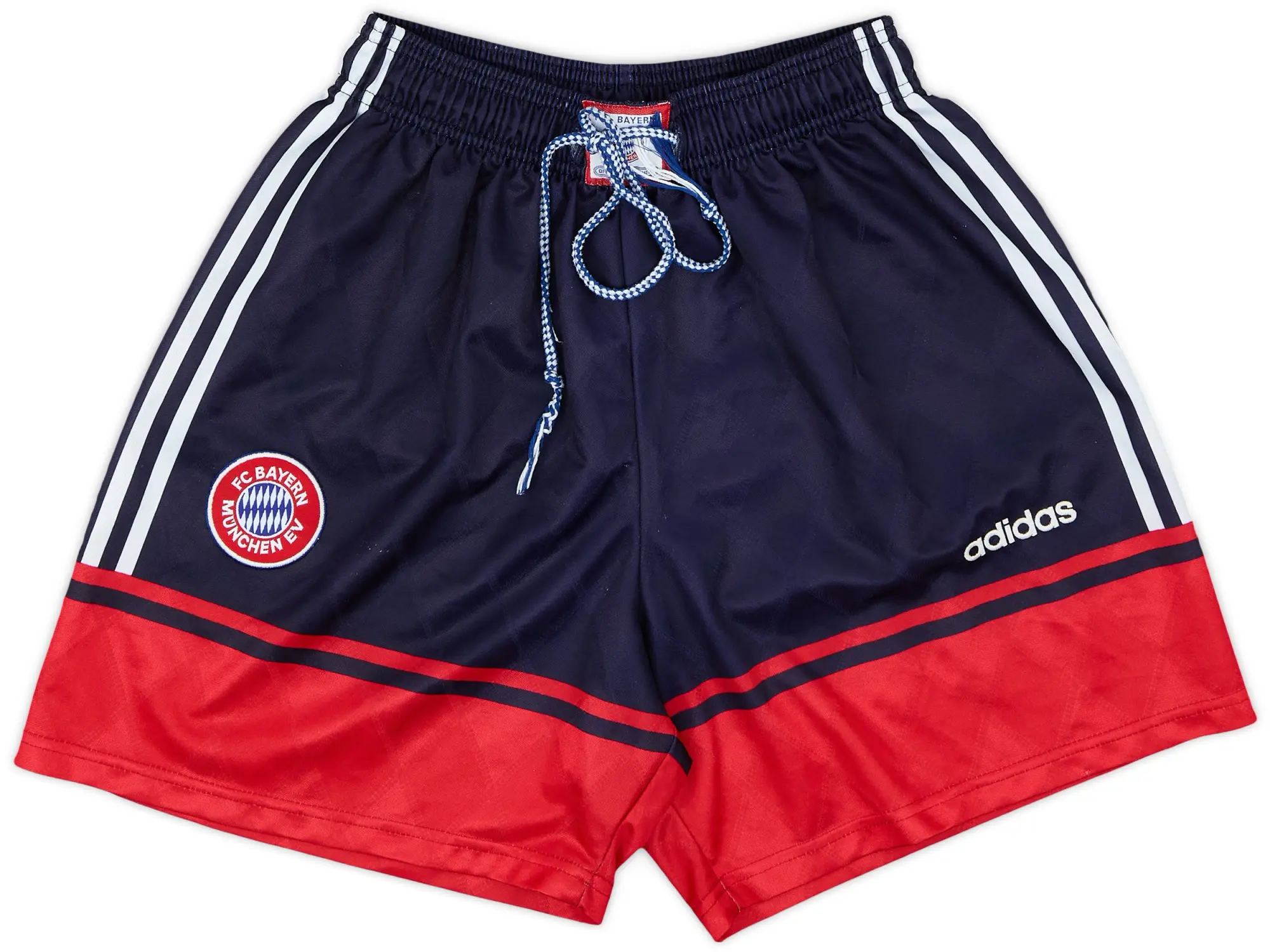 adidas 1997-99 Bayern Munich Home Shorts - 8/10 - (L)