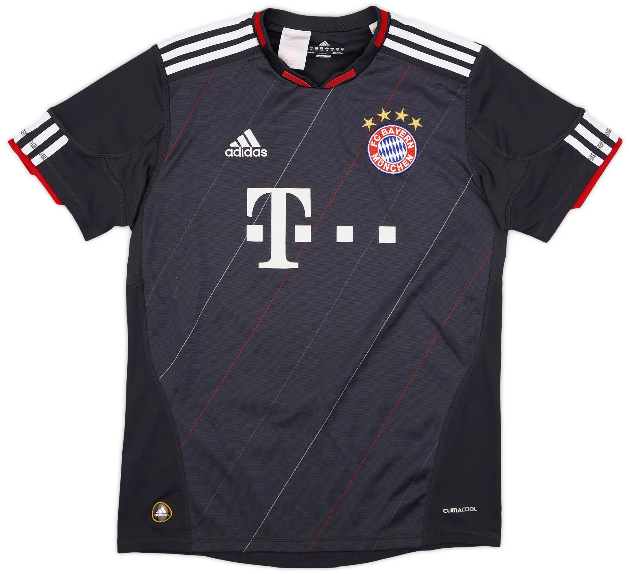 adidas 2010-11 Bayern Munich Third Shirt - 9/10 - (XL.Boys)