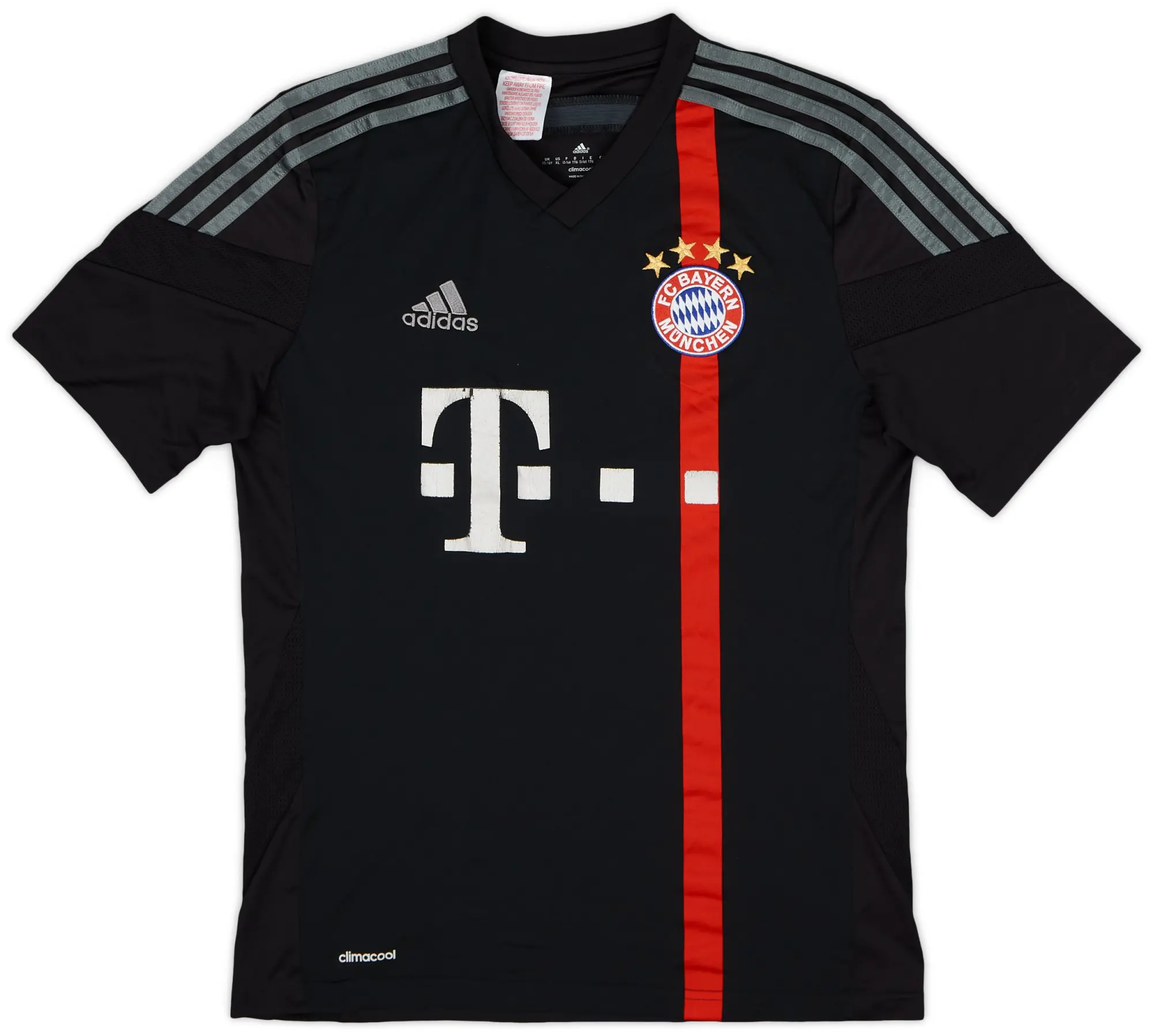 adidas 2014-15 Bayern Munich Third Shirt - 5/10 - (XL.Boys)