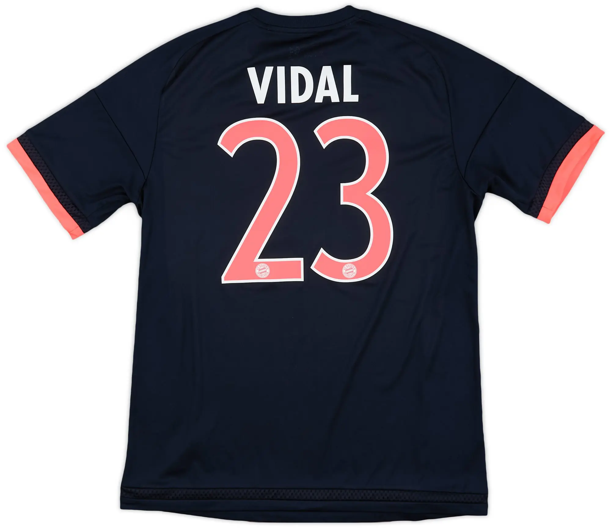 adidas 2015-16 Bayern Munich Third Shirt Vidal #23 - 8/10 - (M)