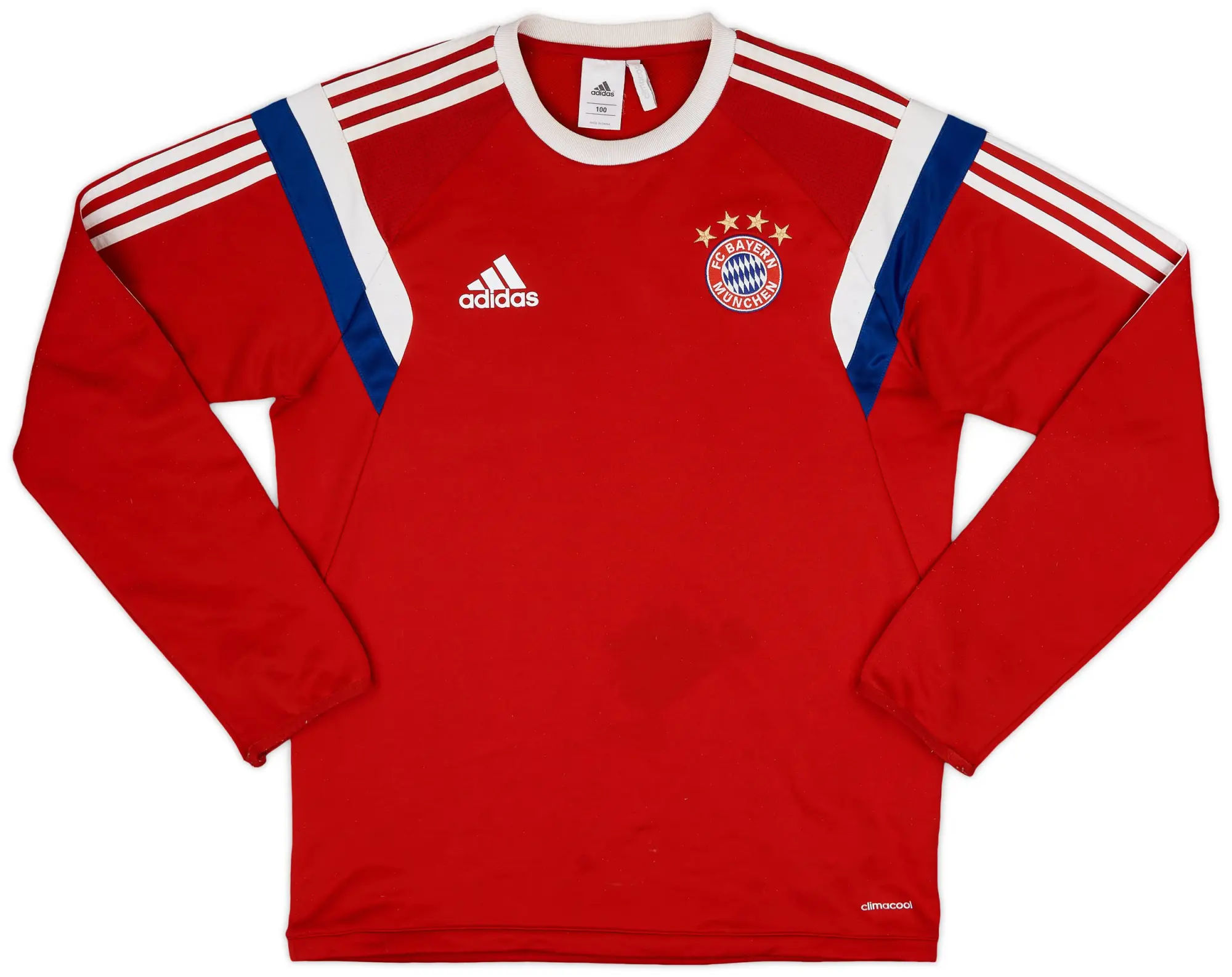 2014-15 Bayern Munich adidas Sweat Top - 5/10 - (M)