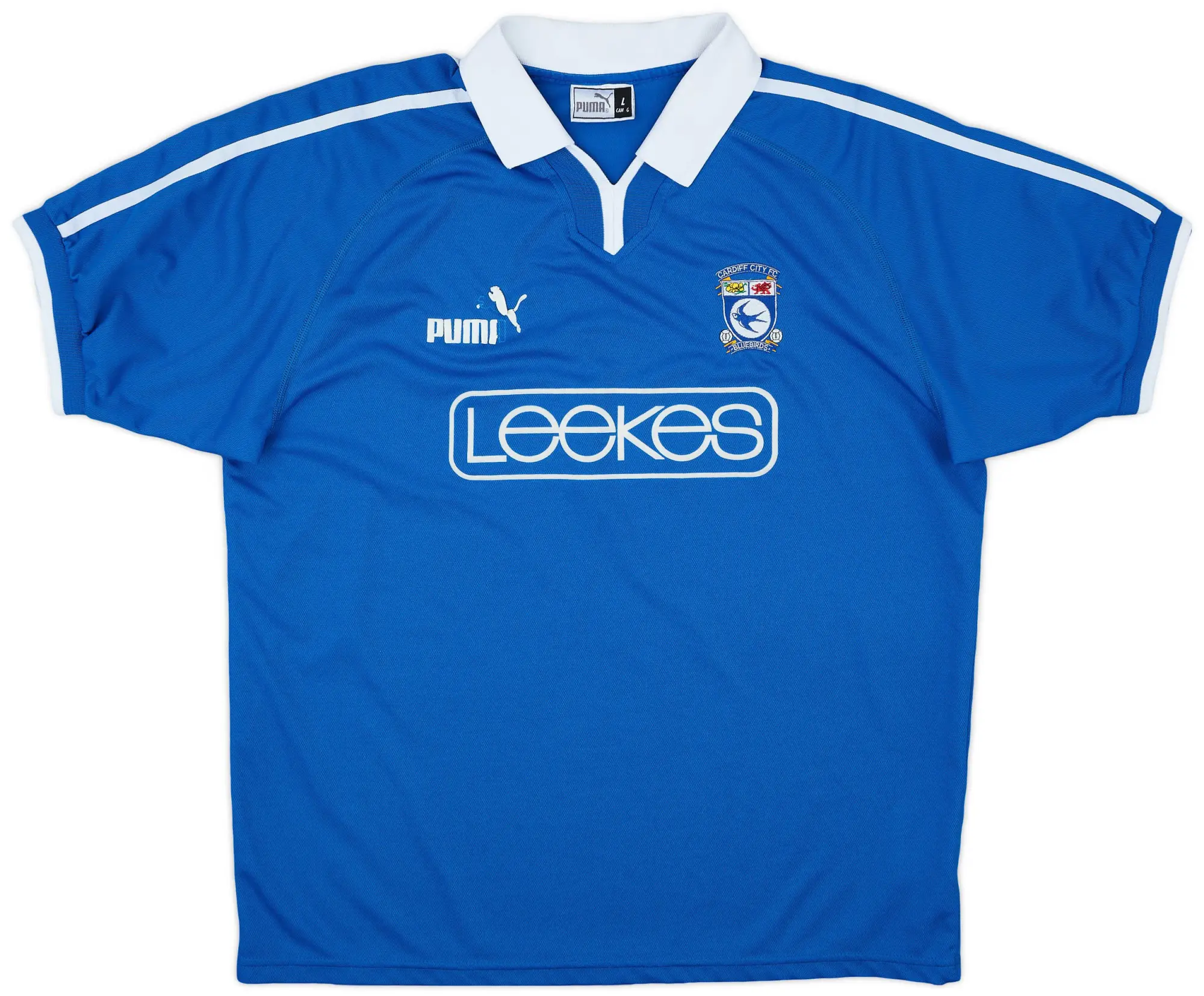 Puma 2002-03 Cardiff Home Shirt - 5/10 - (L)