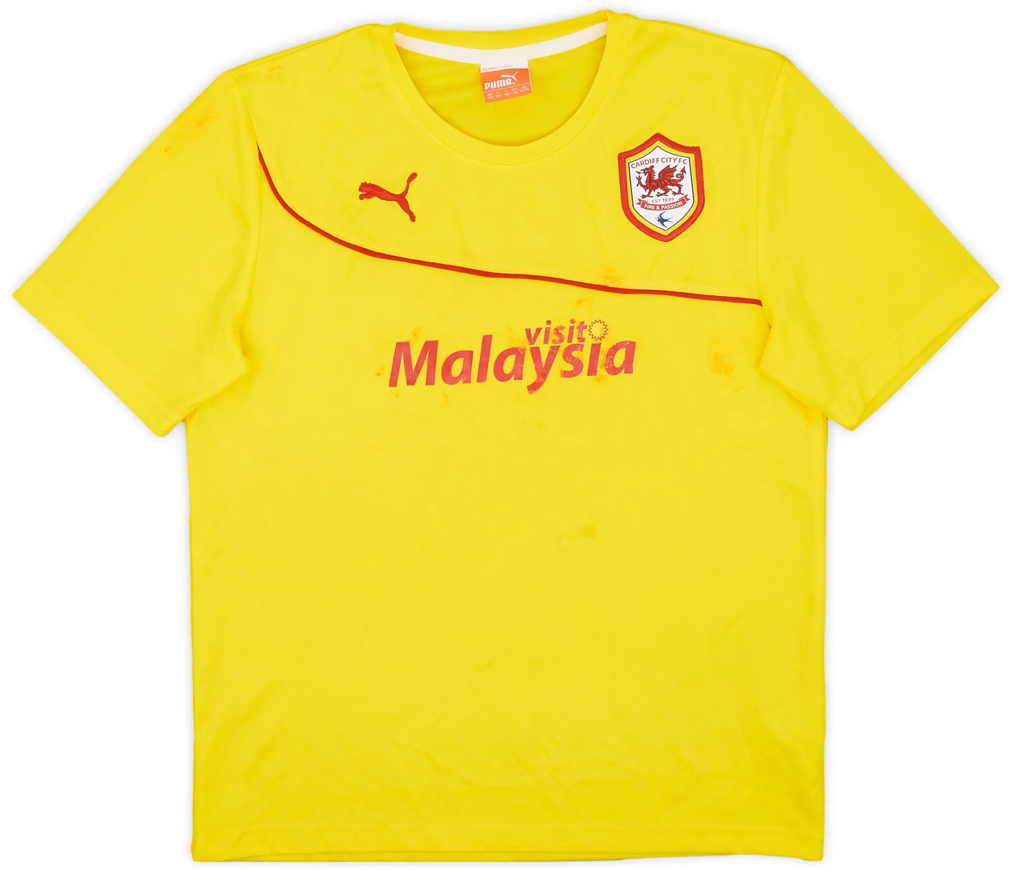 Puma 2013-14 Cardiff Third Shirt - 5/10 - (XL.Boys)