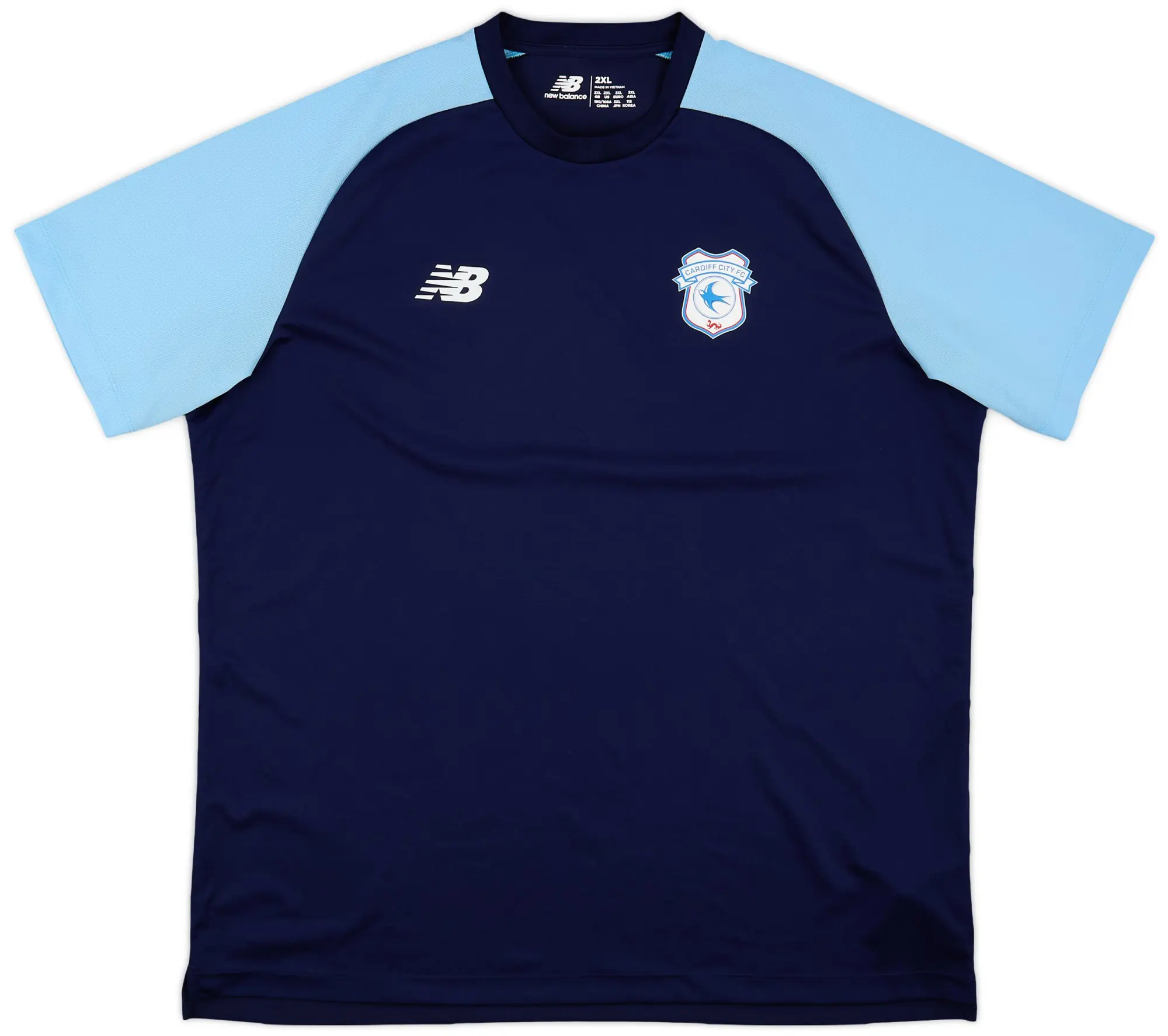 2023-24 Cardiff City New Balance Training Shirt - 8/10 - (XXL)