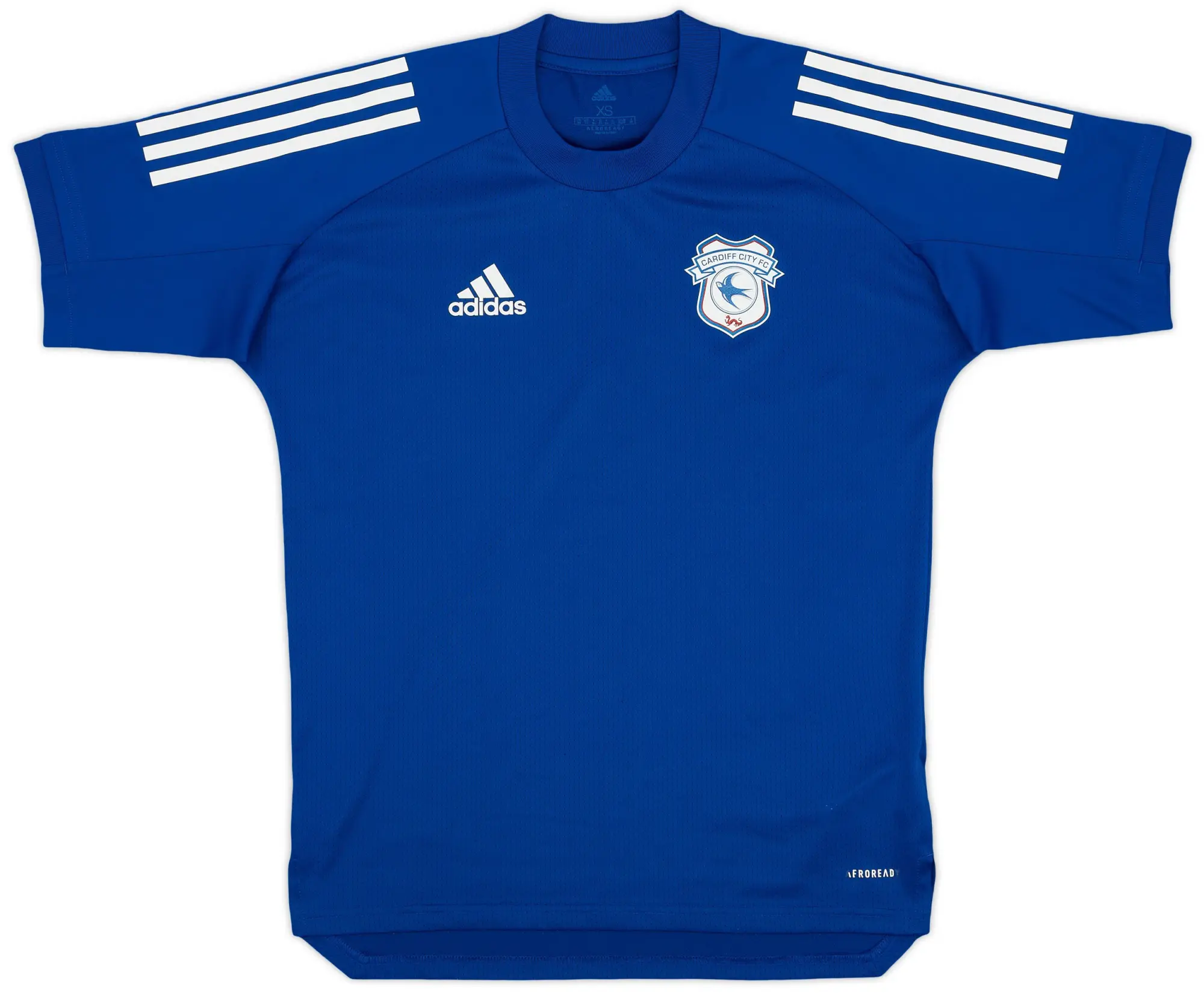 2021-22 Cardiff adidas Training Shirt - 9/10 - (XS)