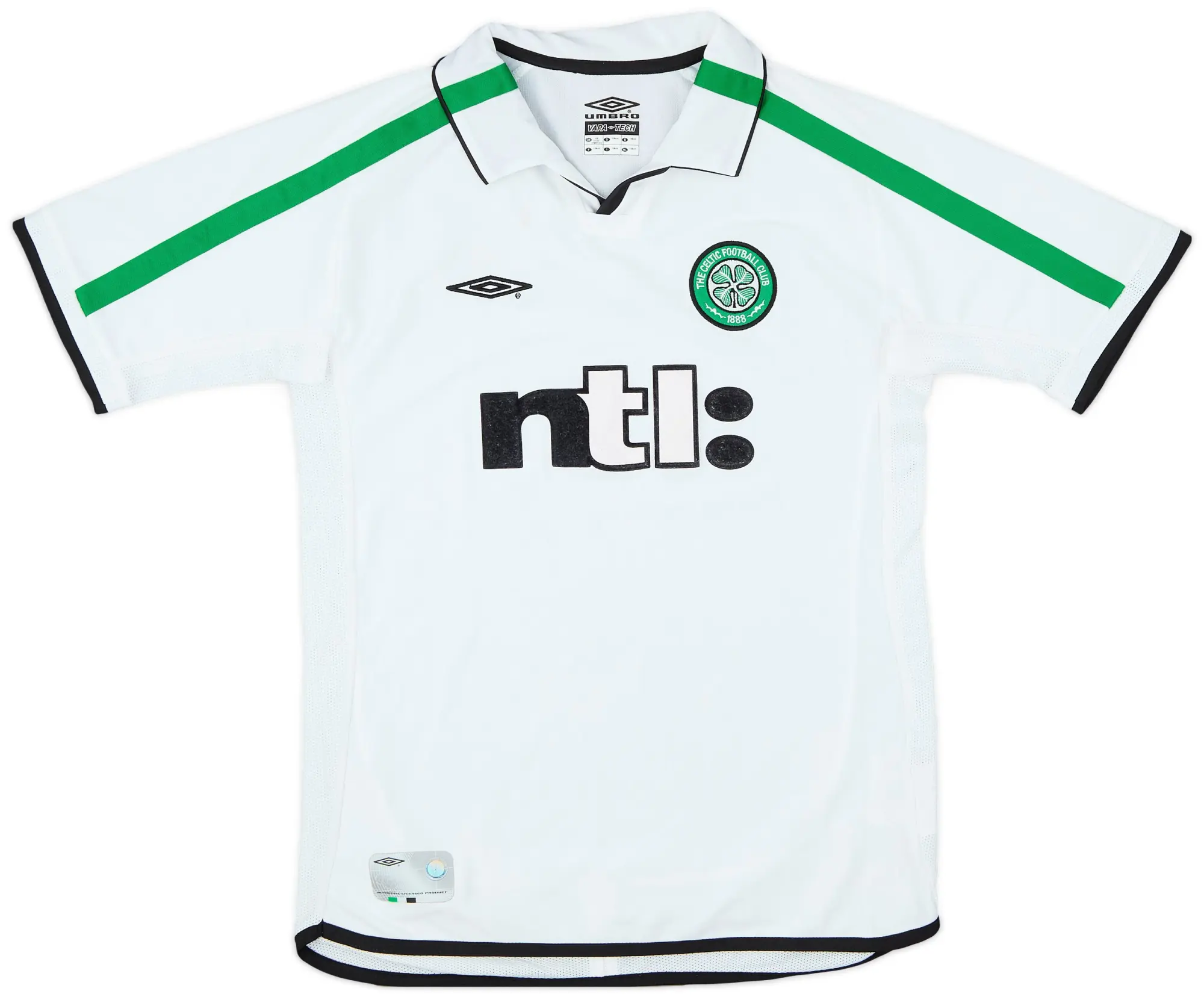 Umbro 2001-02 Celtic Away Shirt - 6/10 - (L.Boys)