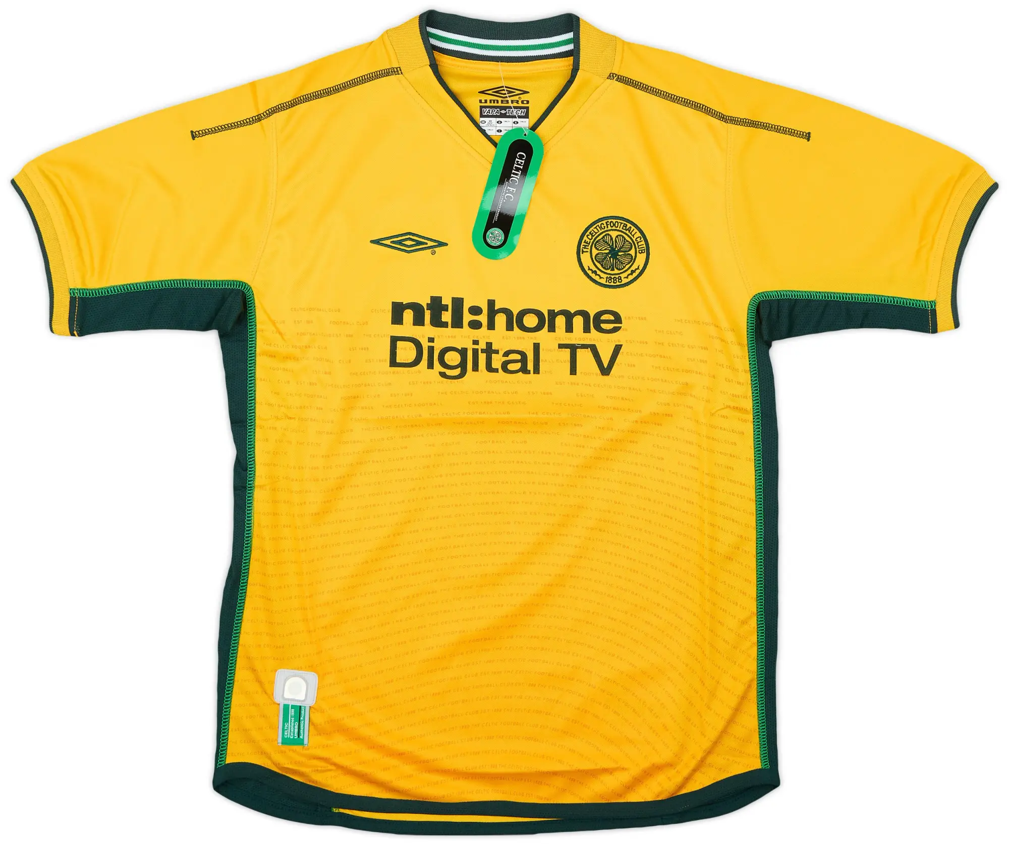 Umbro 2002-03 Celtic Away Shirt (M.Boys)