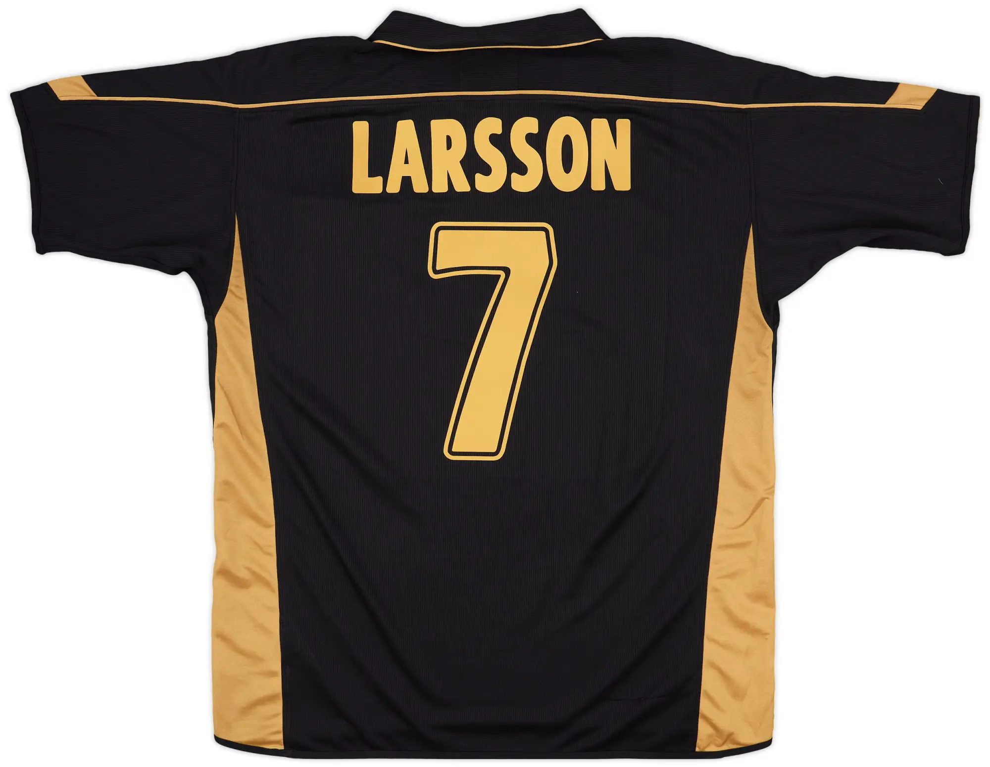 Umbro 2003-04 Celtic Away Shirt Larsson #7 - 6/10 - (L)