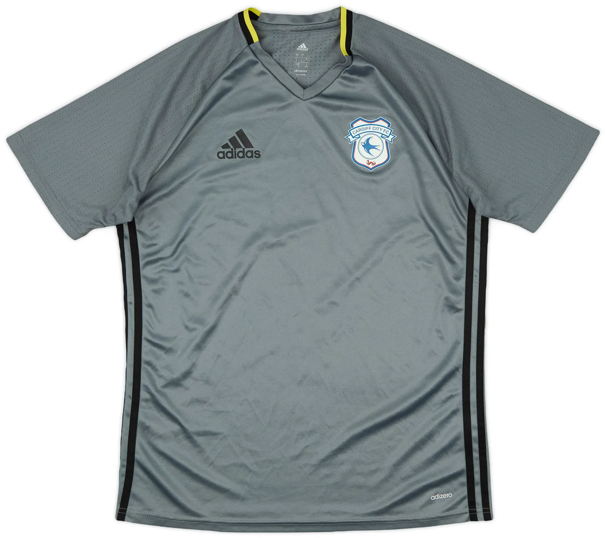 adidas 2016-17 Cardiff City adizero Training Shirt - 8/10 - (L)