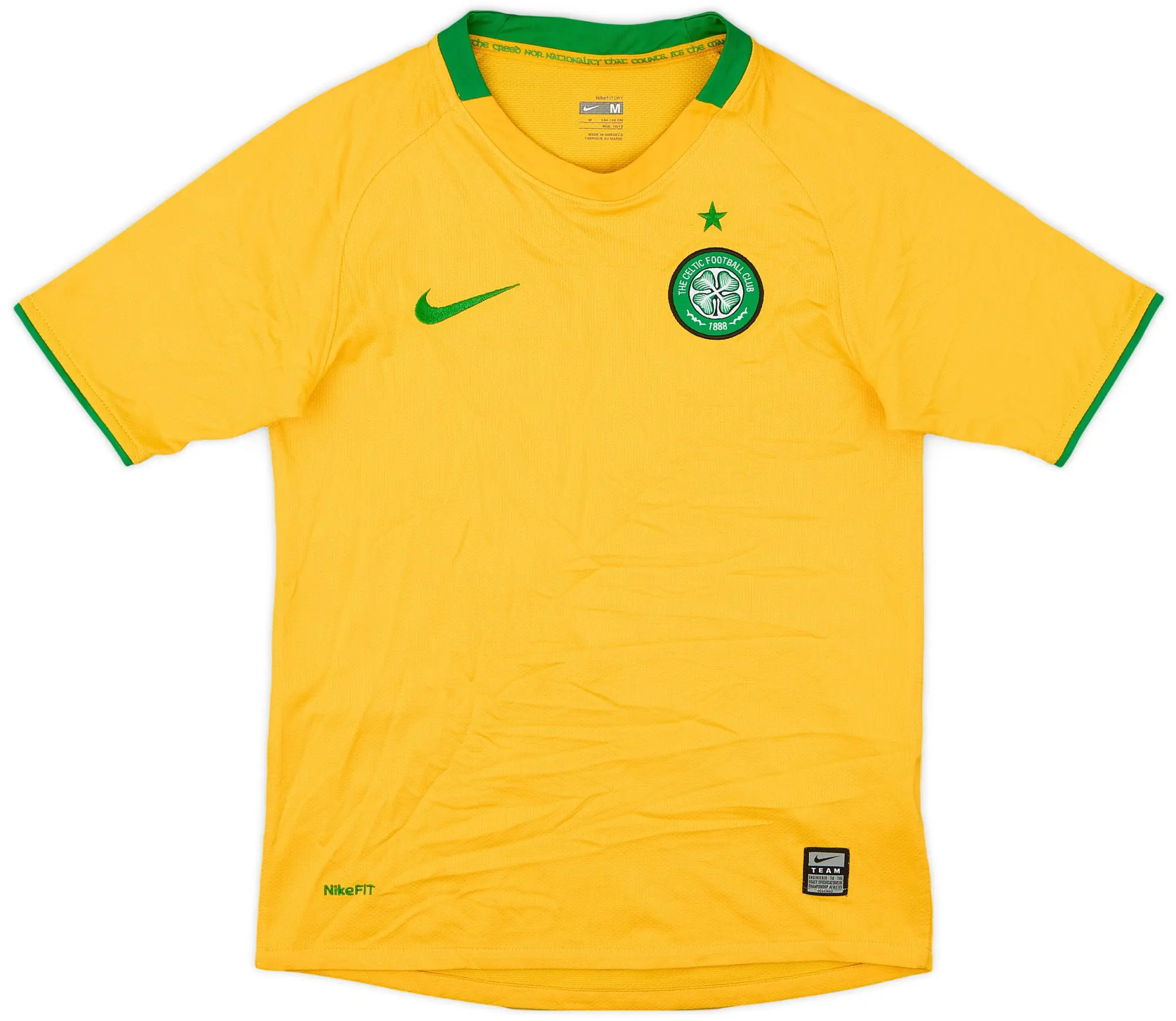 Nike 2008-09 Celtic Away Shirt - 8/10 - (M.Boys)