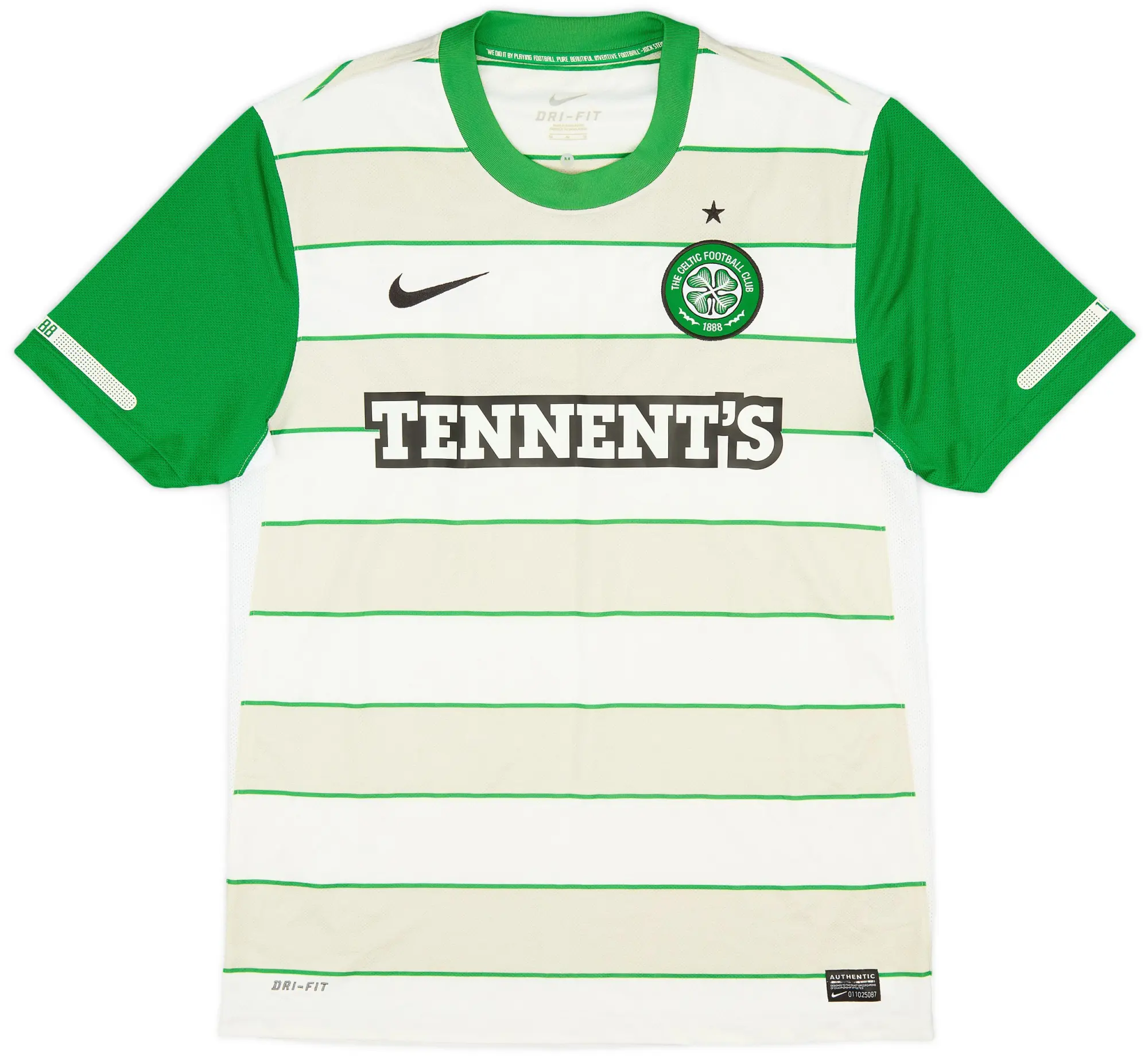 Nike 2011-12 Celtic Away Shirt - 6/10 - (M)