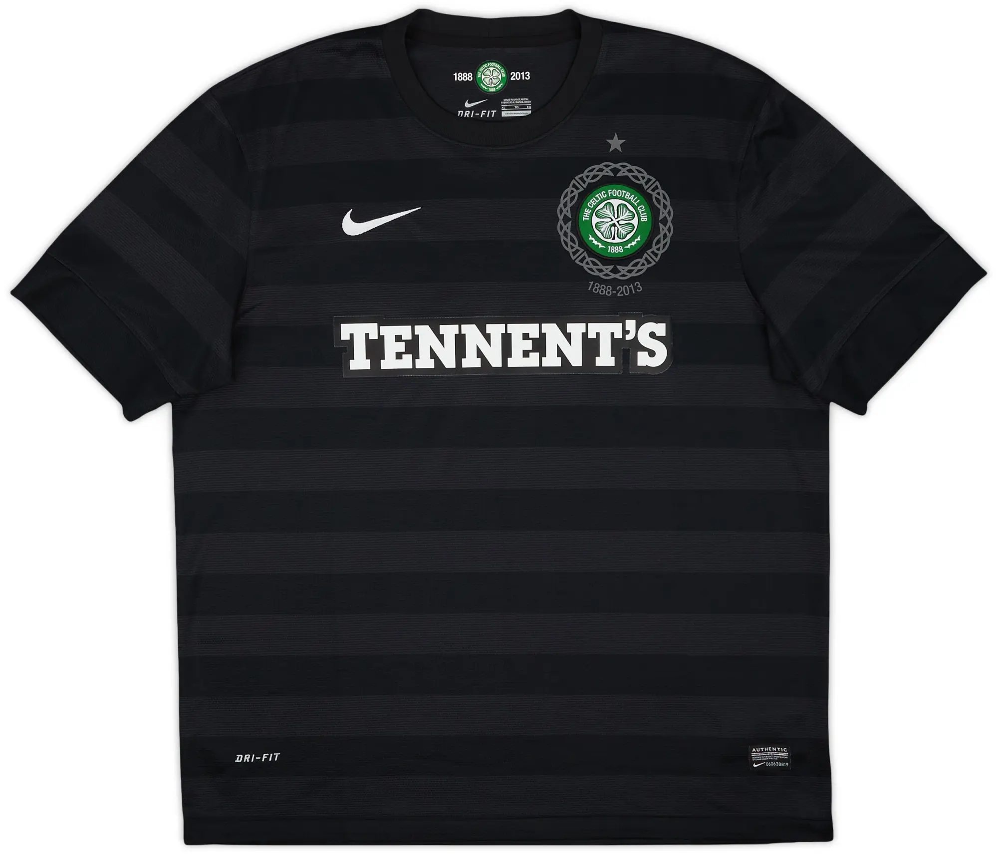 Nike 2012-13 Celtic '125th Anniversary' Away Shirt - 8/10 - (XL)