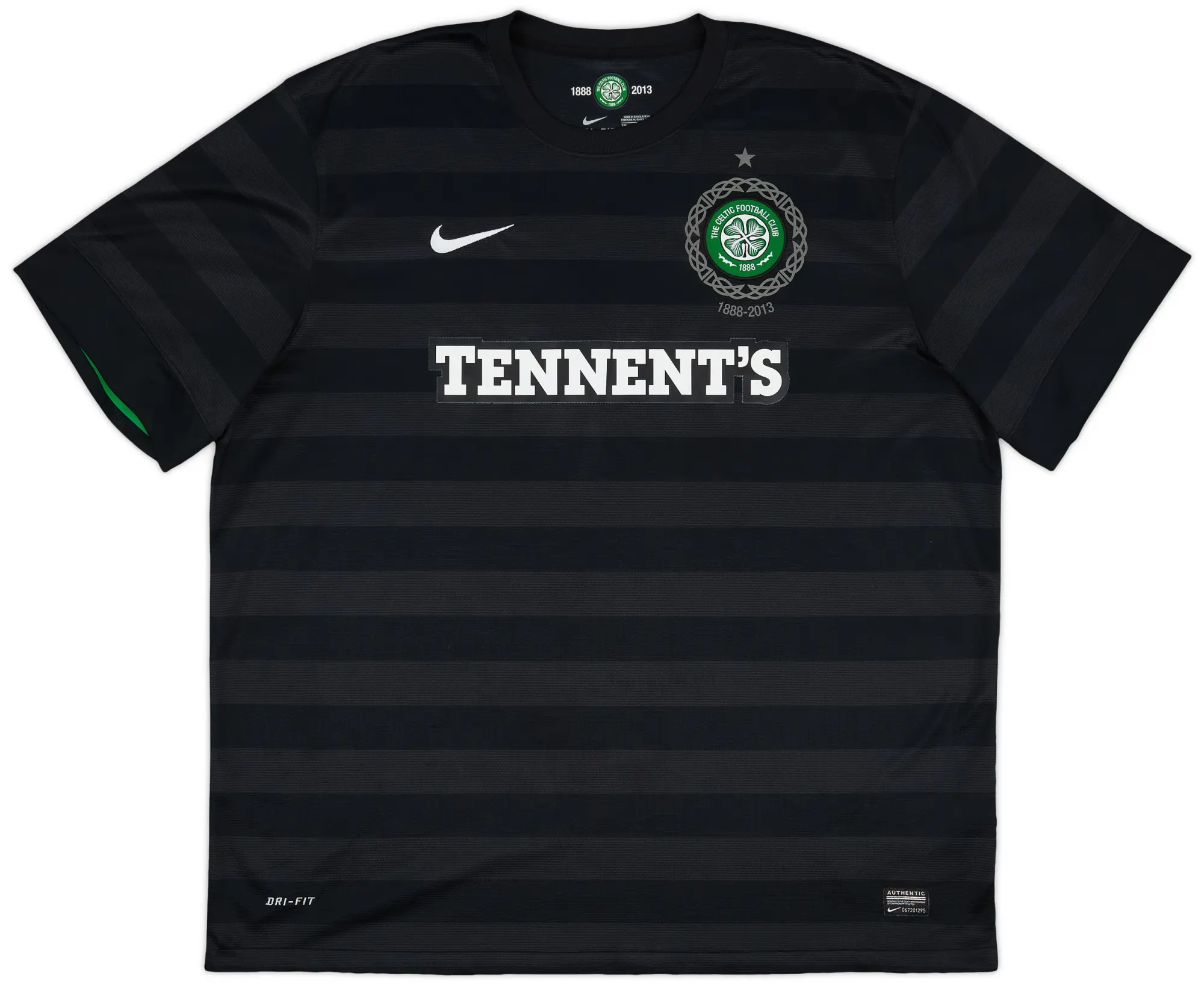 Nike 2012-13 Celtic '125th Anniversary' Away Shirt - 9/10 - (3XL)