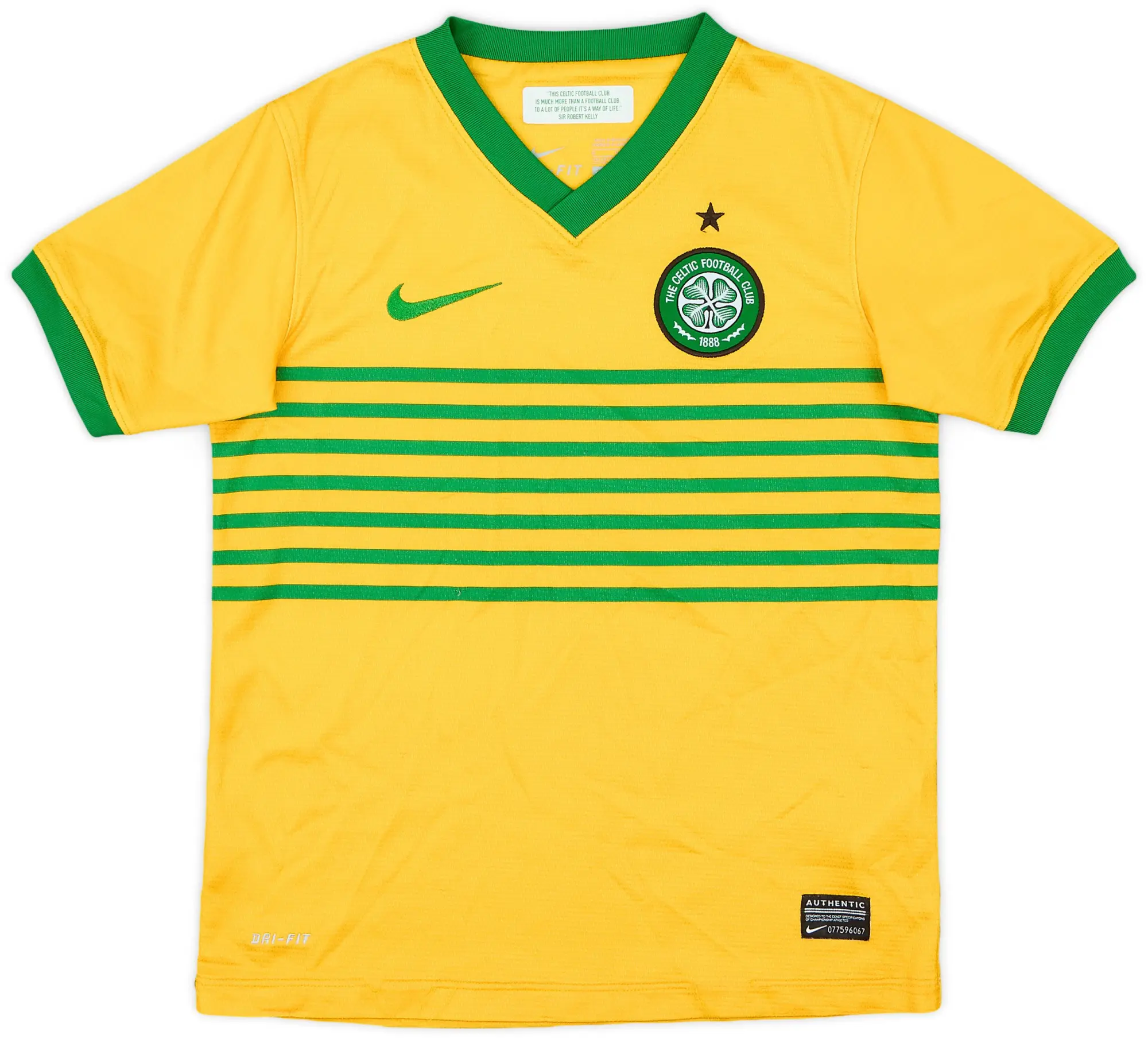 Nike 2013-14 Celtic Away Shirt - 6/10 - (S.Boys)