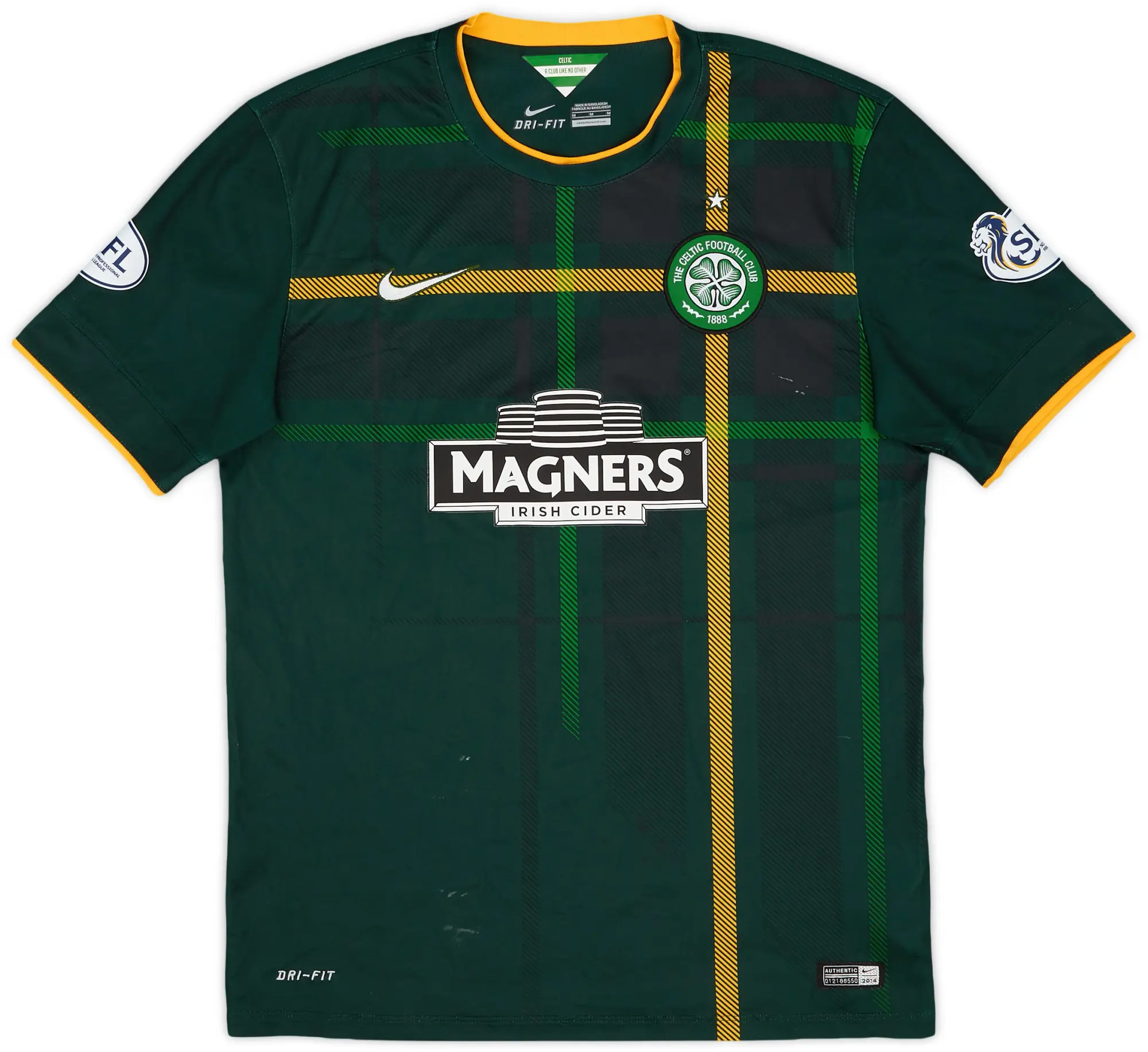 Nike 2014-15 Celtic Away Shirt - 6/10 - (M)