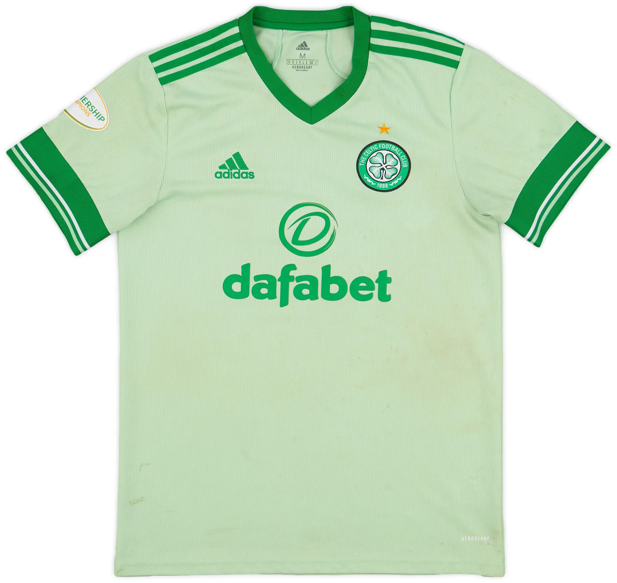 adidas 2020-21 Celtic Away Shirt - 4/10 - (M)