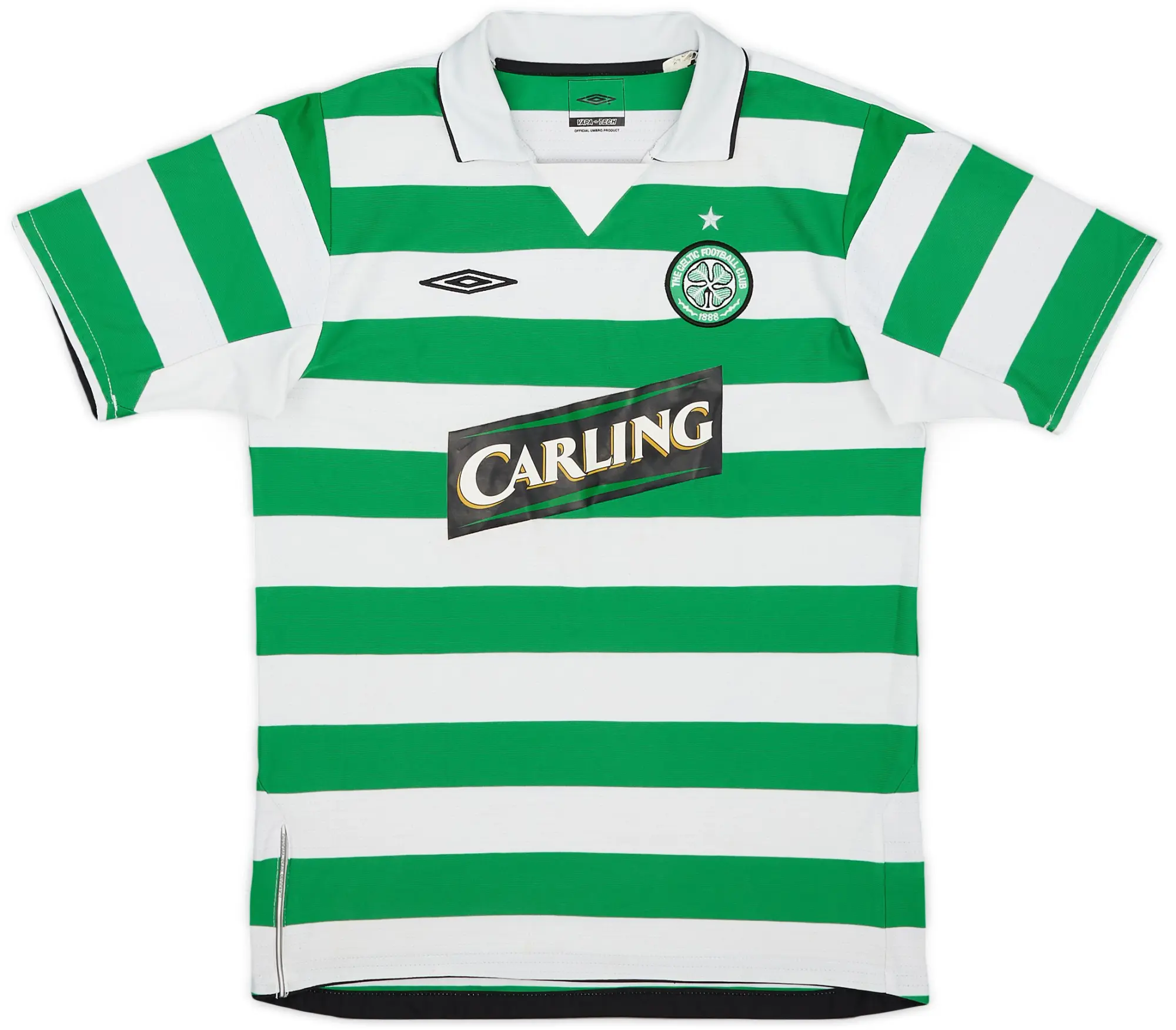 Umbro 2004-05 Celtic Home Shirt - 7/10 - (L.Boys)