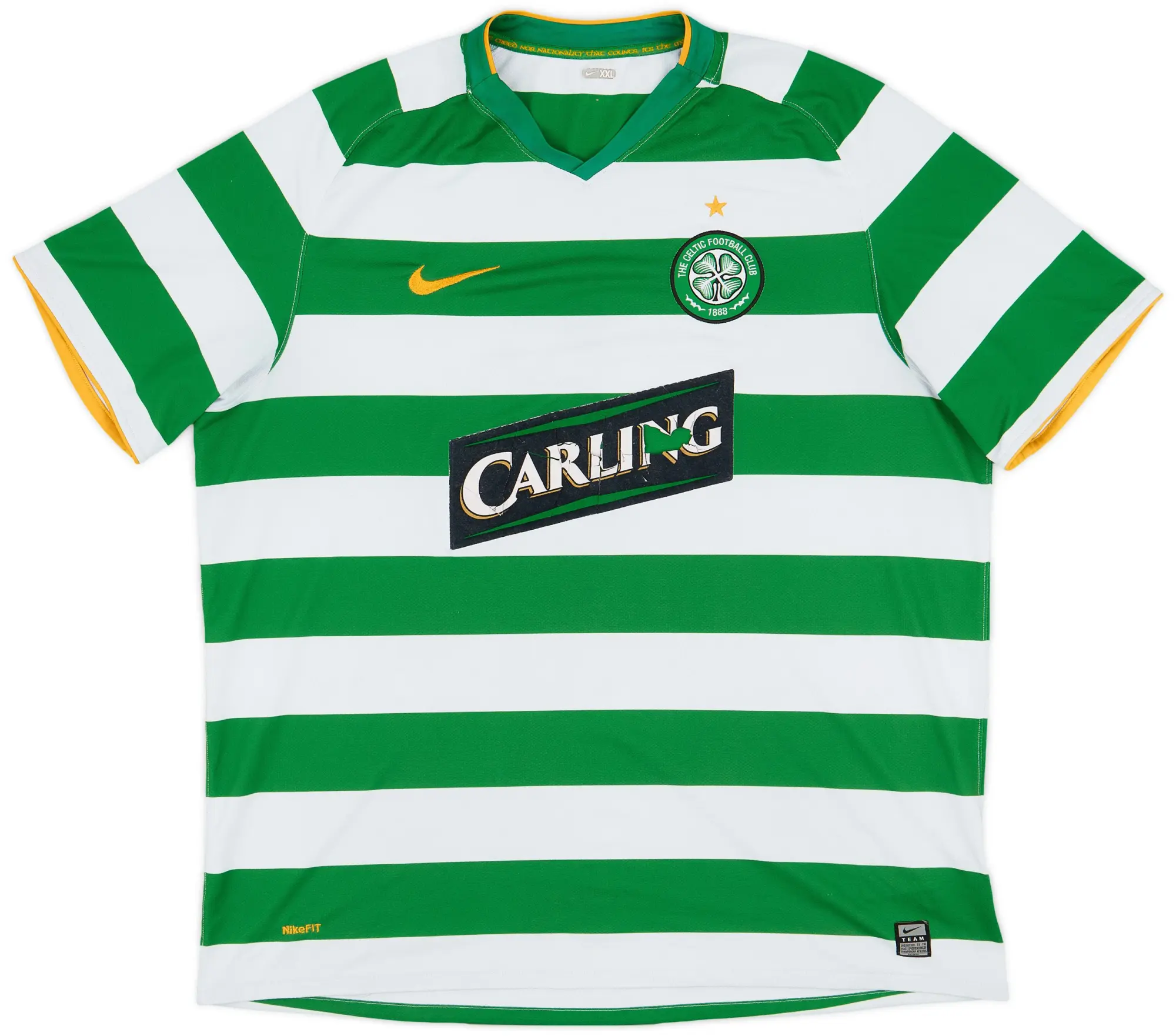 Nike 2008-10 Celtic Home Shirt - 4/10 - (XXL)