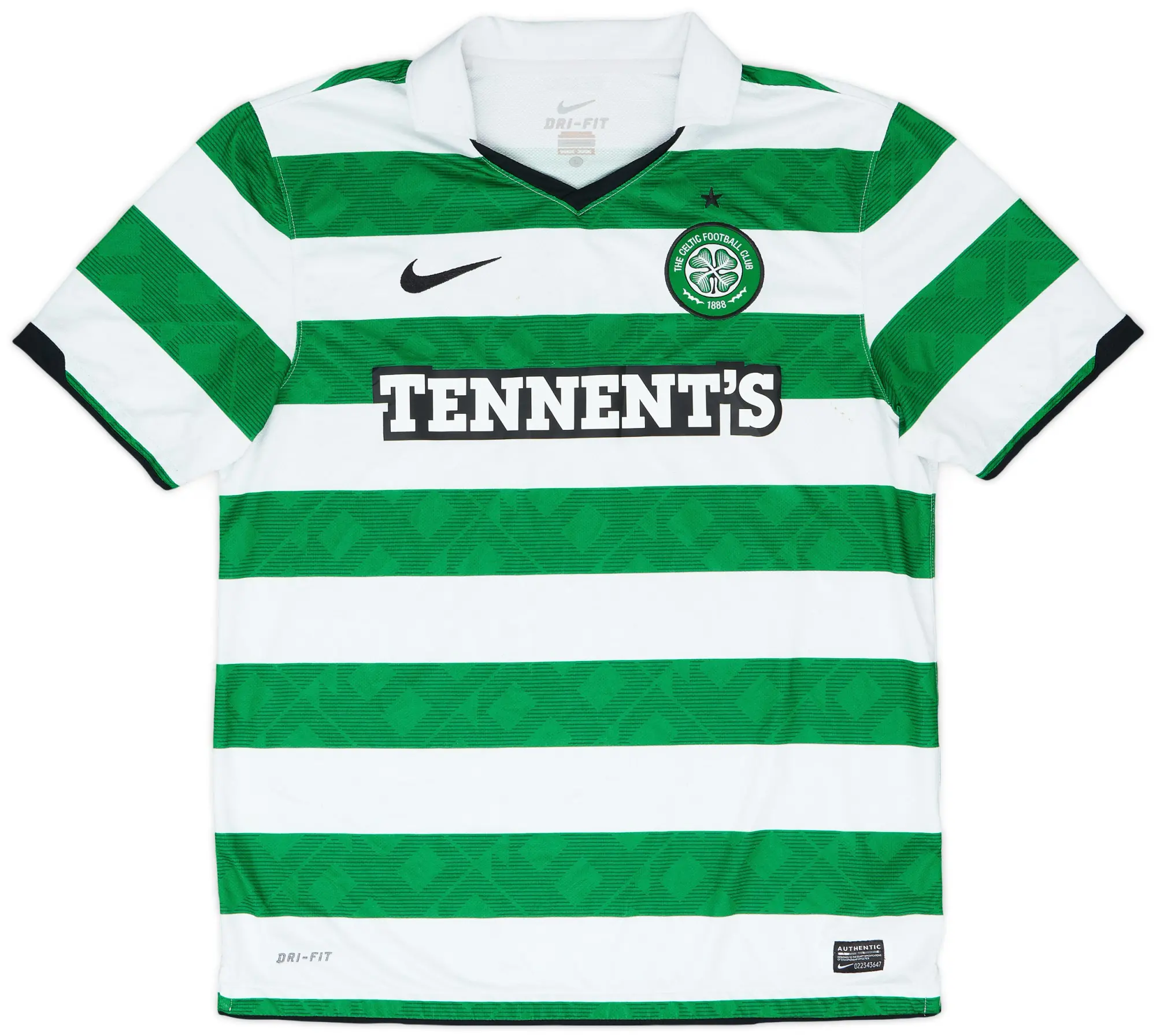 Nike 2010-12 Celtic Home Shirt - 5/10 - (L)