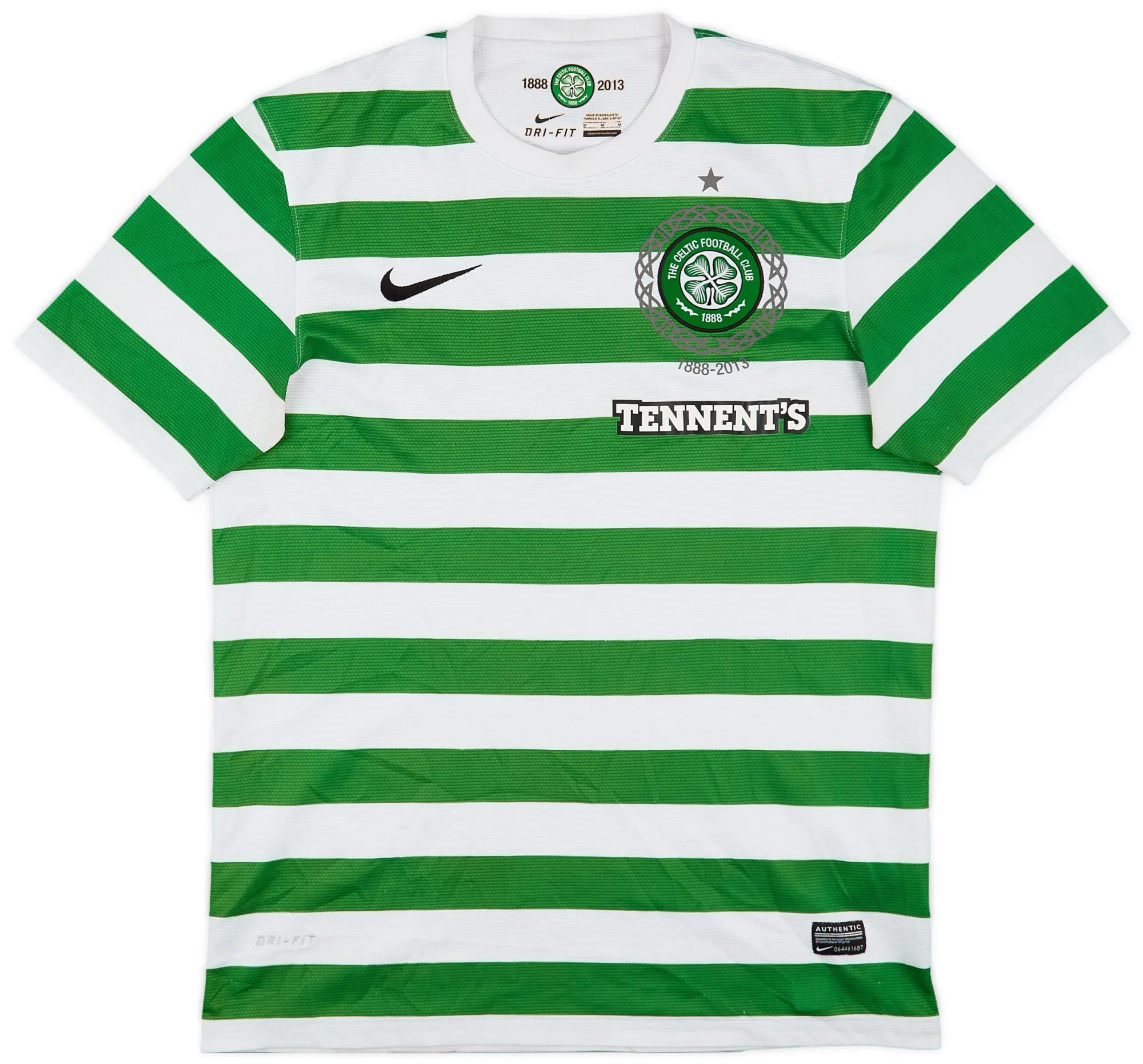 Nike 2012-13 Celtic '125th Anniversary' Home Shirt - 7/10 - (M)