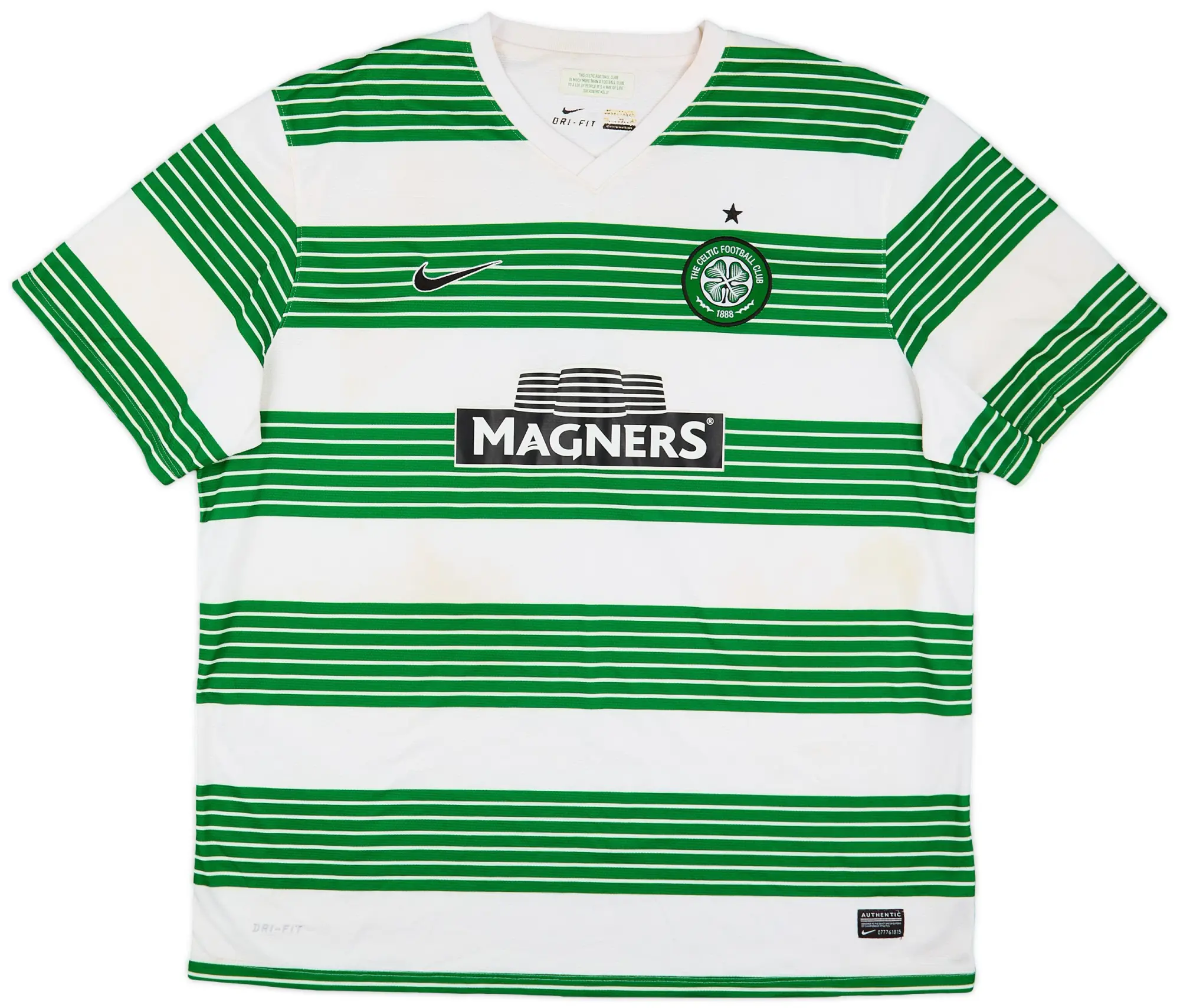 Nike 2013-15 Celtic Home Shirt - 5/10 - (XXL)