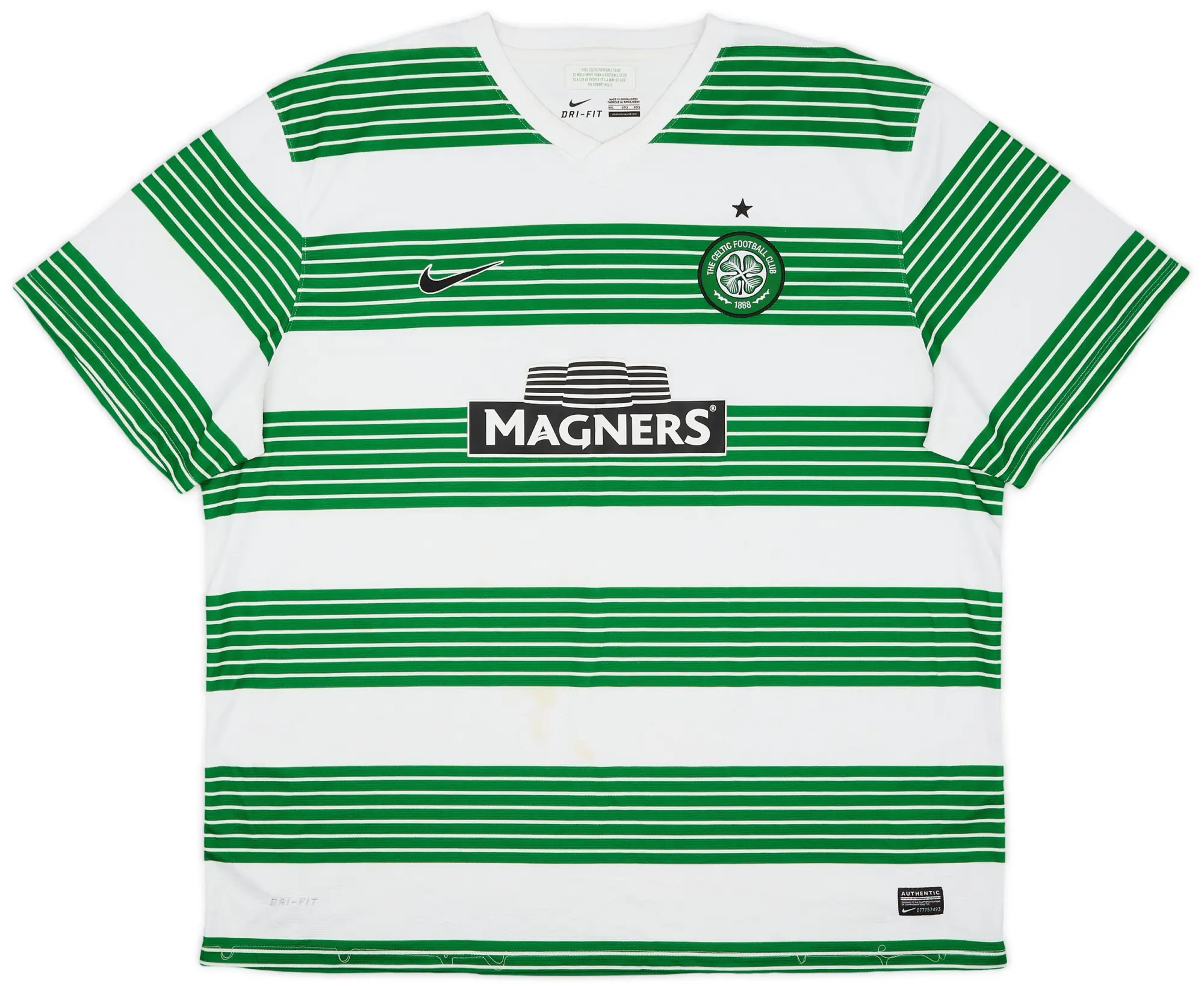 Nike 2013-15 Celtic Home Shirt - 5/10 - (3XL)