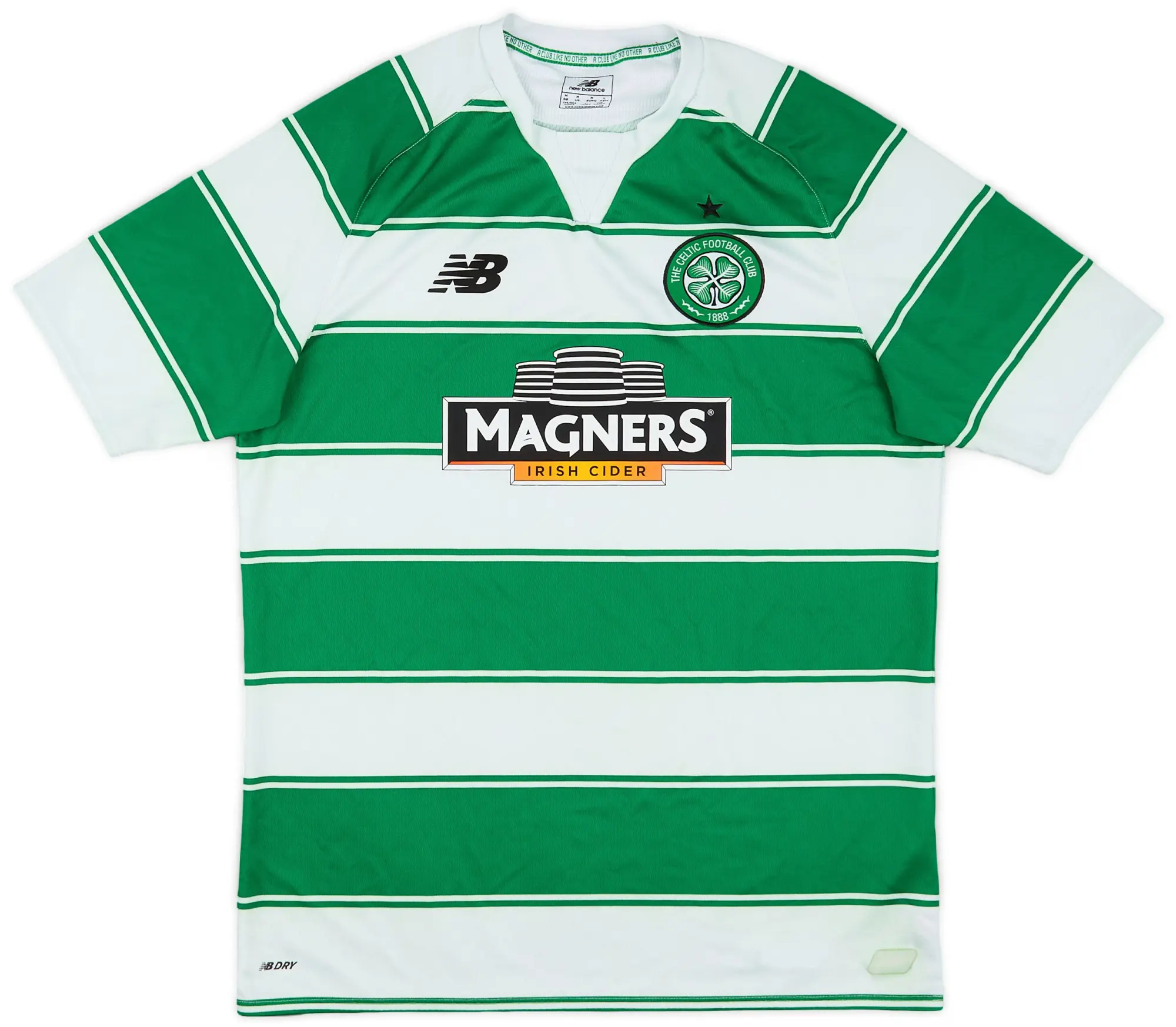 NewBalance 2015-16 Celtic Home Shirt - 5/10 - (M)