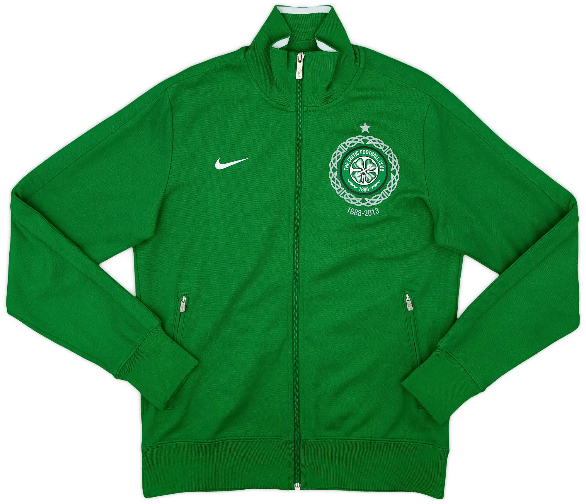 2012-13 Celtic Nike N98 Track Jacket - 7/10 - (M)