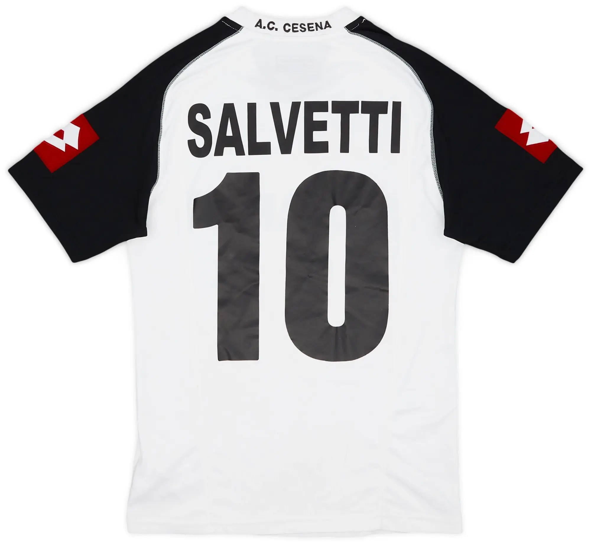 Lotto 2005-06 Cesena Home Shirt Salvetti #10 - 6/10 - (XS)