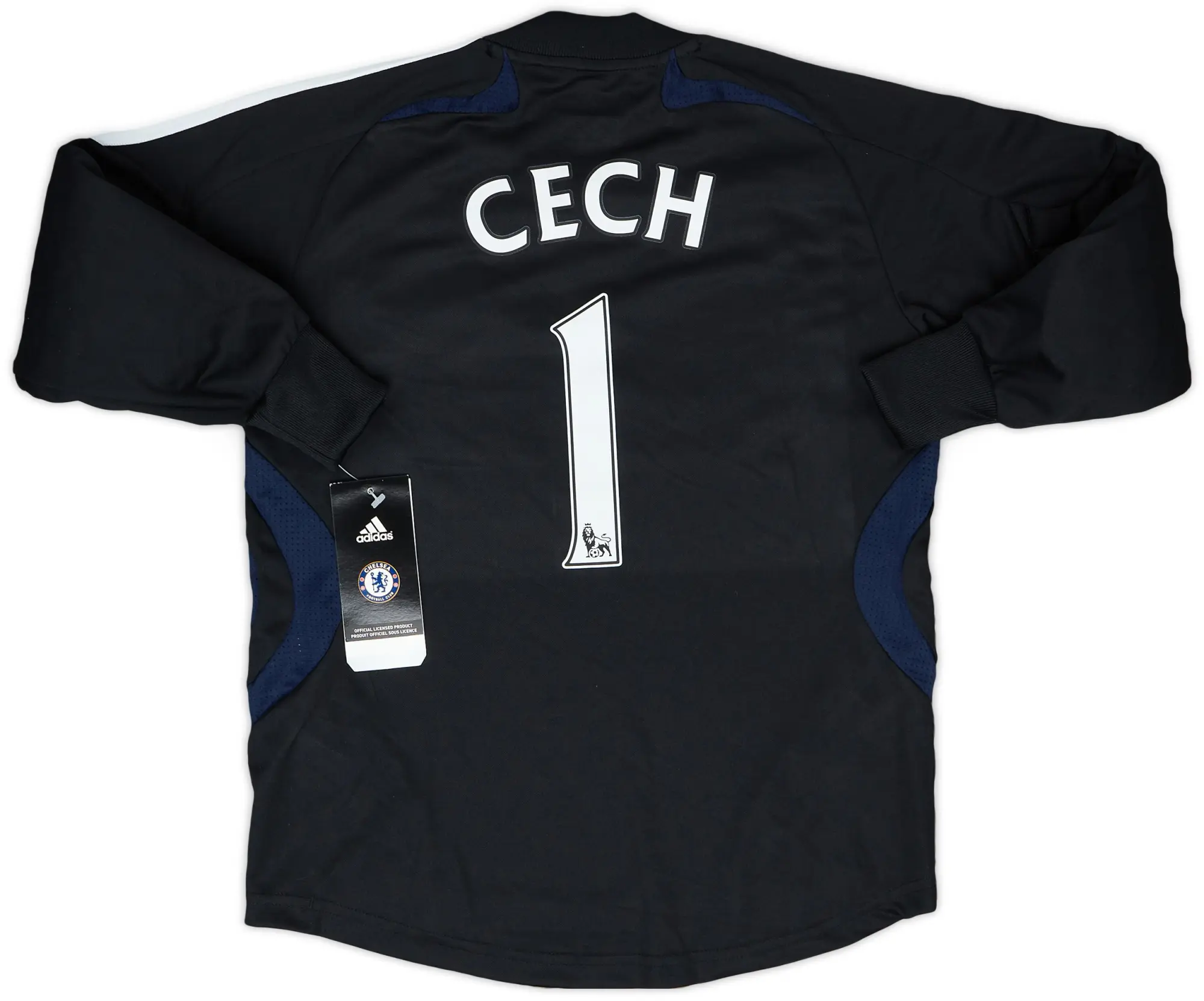 adidas 2007-08 Chelsea GK Shirt Cech #1 (XS.Boys)