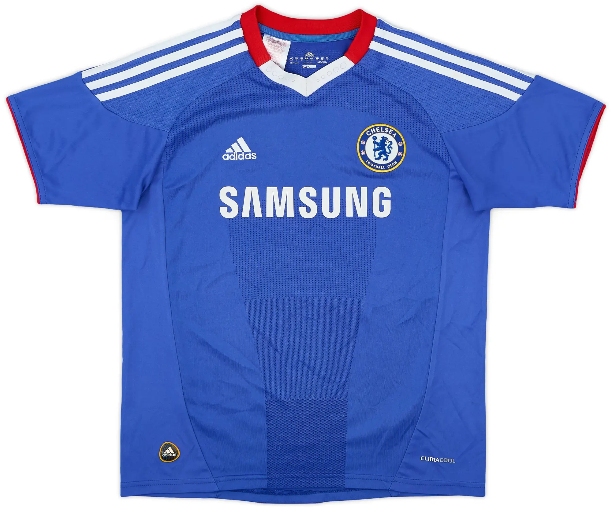 adidas 2010-11 Chelsea Home Shirt - 8/10 - (M.Boys)