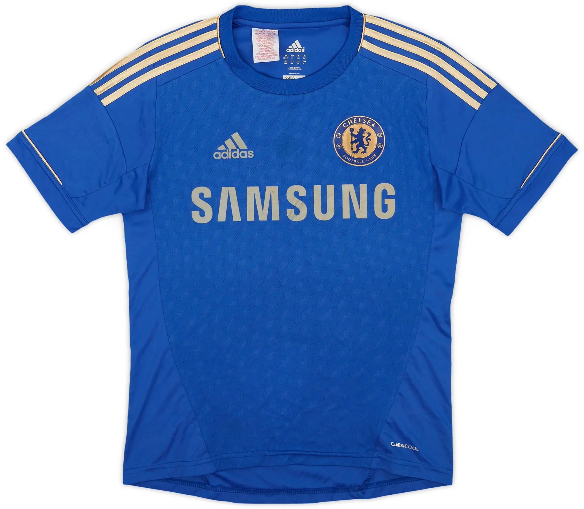 adidas 2012-13 Chelsea Home Shirt - 7/10 - (L.Boys)