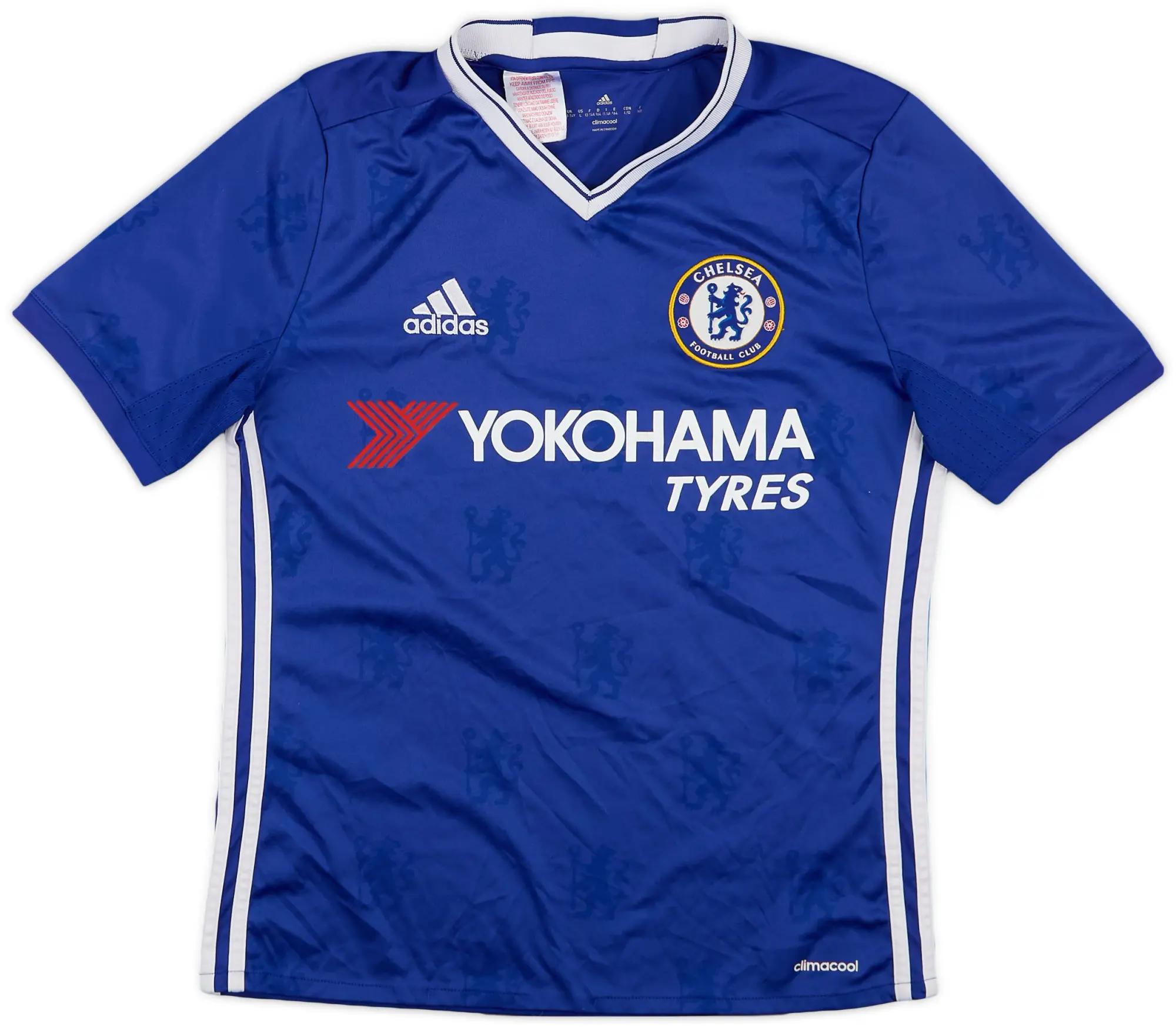 adidas 2016-17 Chelsea Home Shirt - 7/10 - (L.Boys)