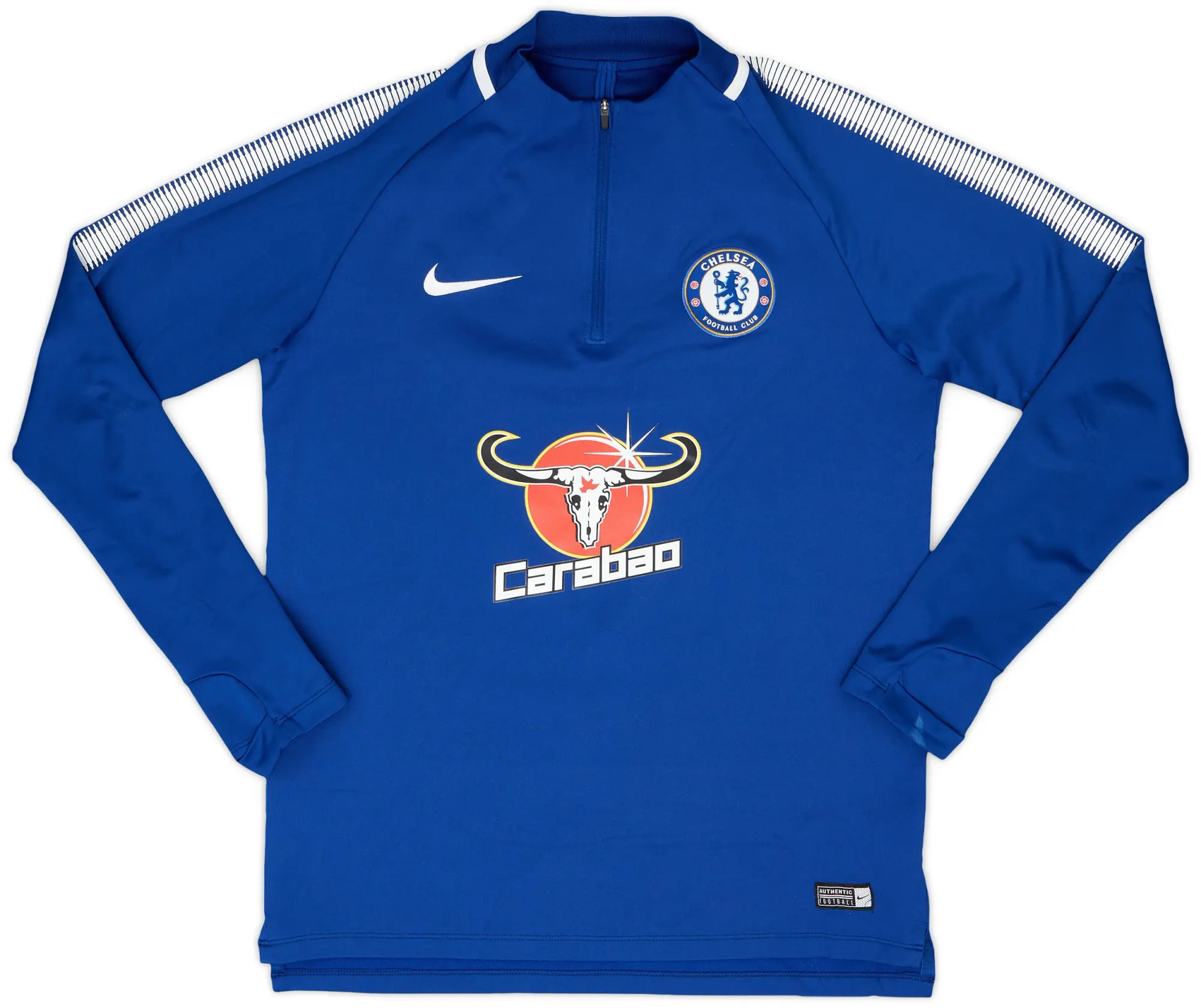 2017-18 Chelsea Nike 1/4 Zip Drill Top - 7/10 - (M)
