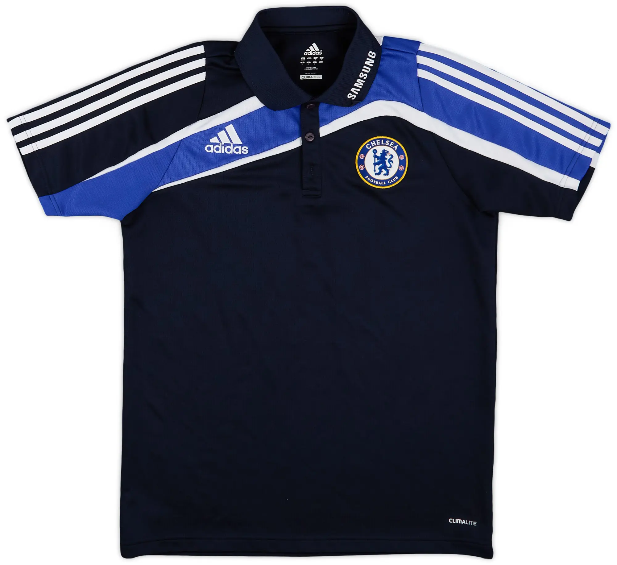 2009-10 Chelsea adidas Polo Shirt - 9/10 - (M)