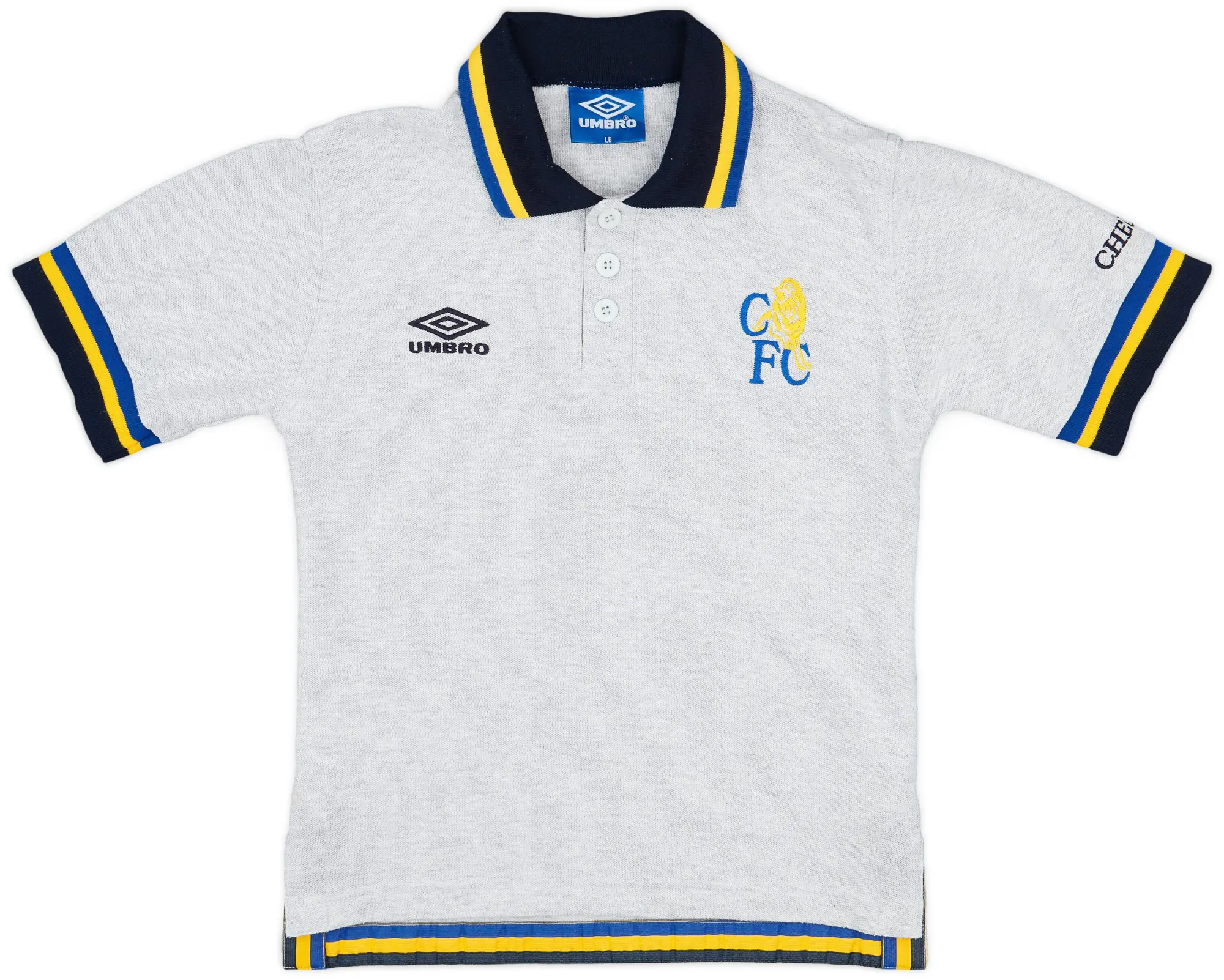 1998-99 Chelsea Umbro Polo Shirt - 8/10 - (L.Boys)