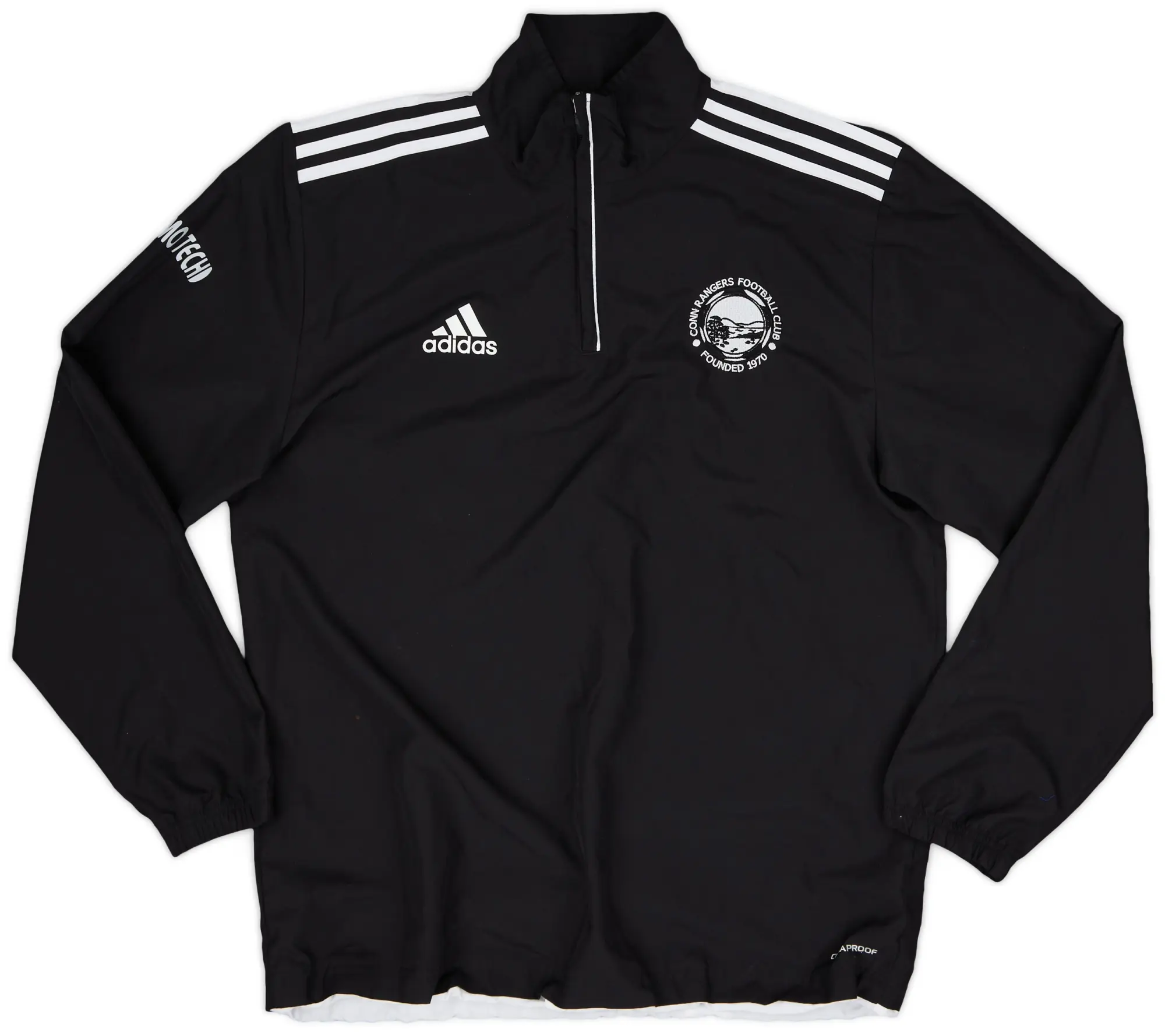 2012-13 Conn Rangers adidas 1/4 Zip Drill Top - 8/10 - (M)