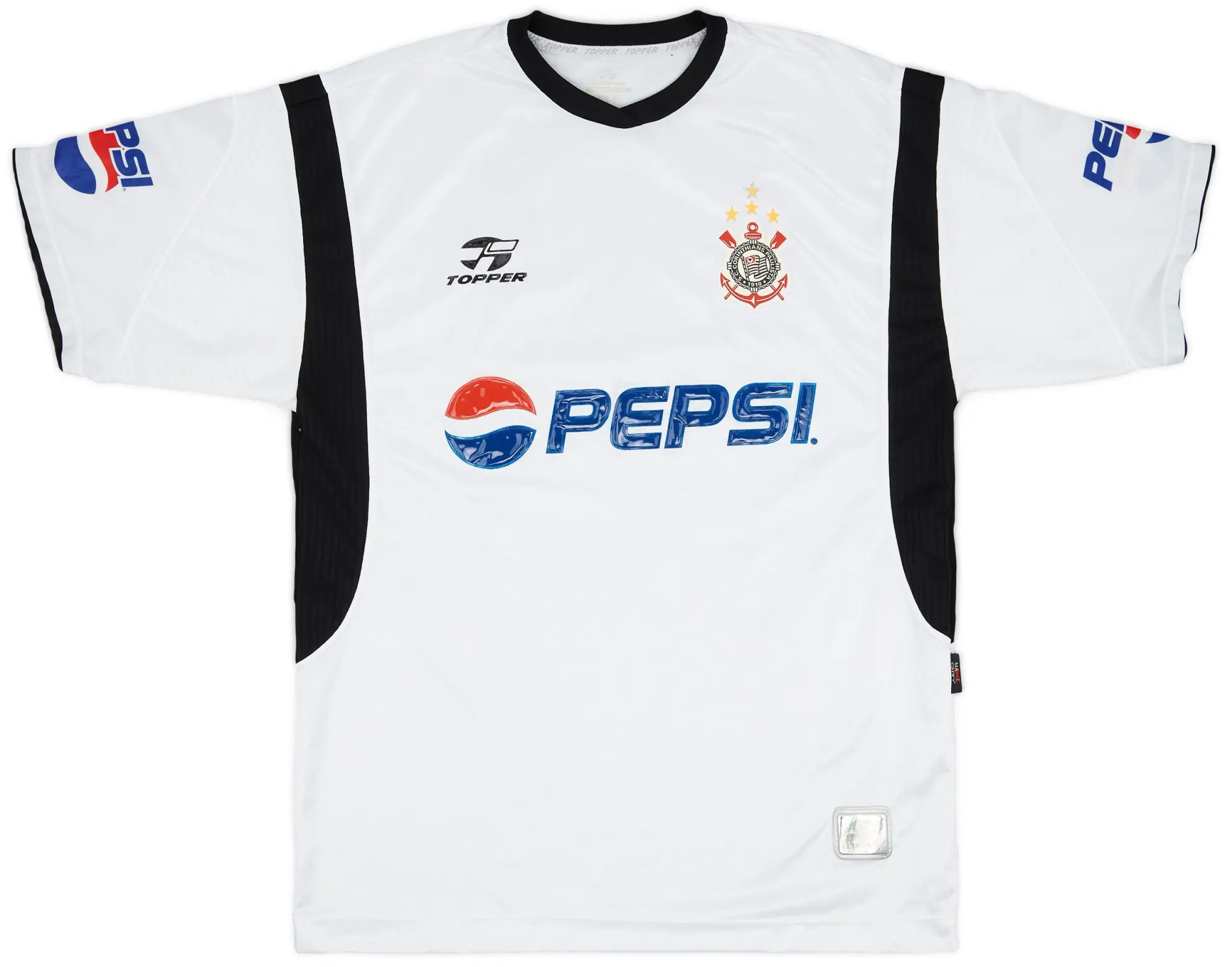 2002-03 Corinthians Home Shirt #10 - 4/10 - (L)