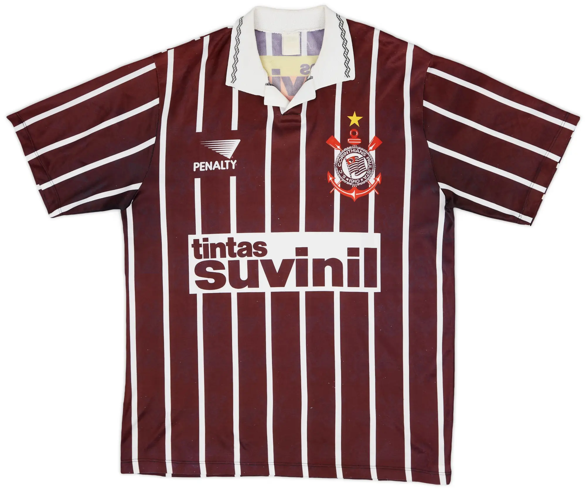 1995 Corinthians Away Shirt - 6/10 - (L)